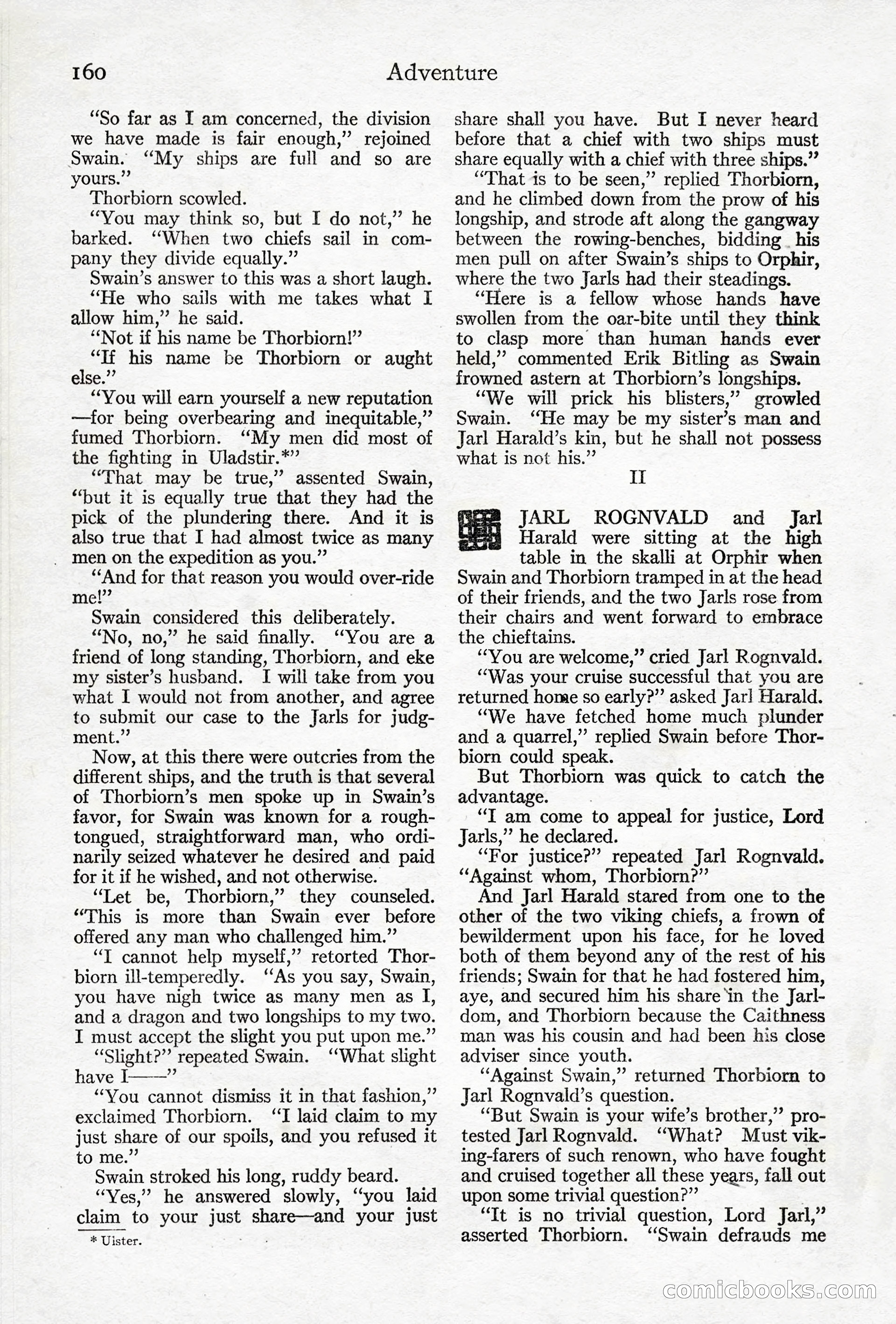 Adventure Magazine, April 10, 1924 — page 162 of 196