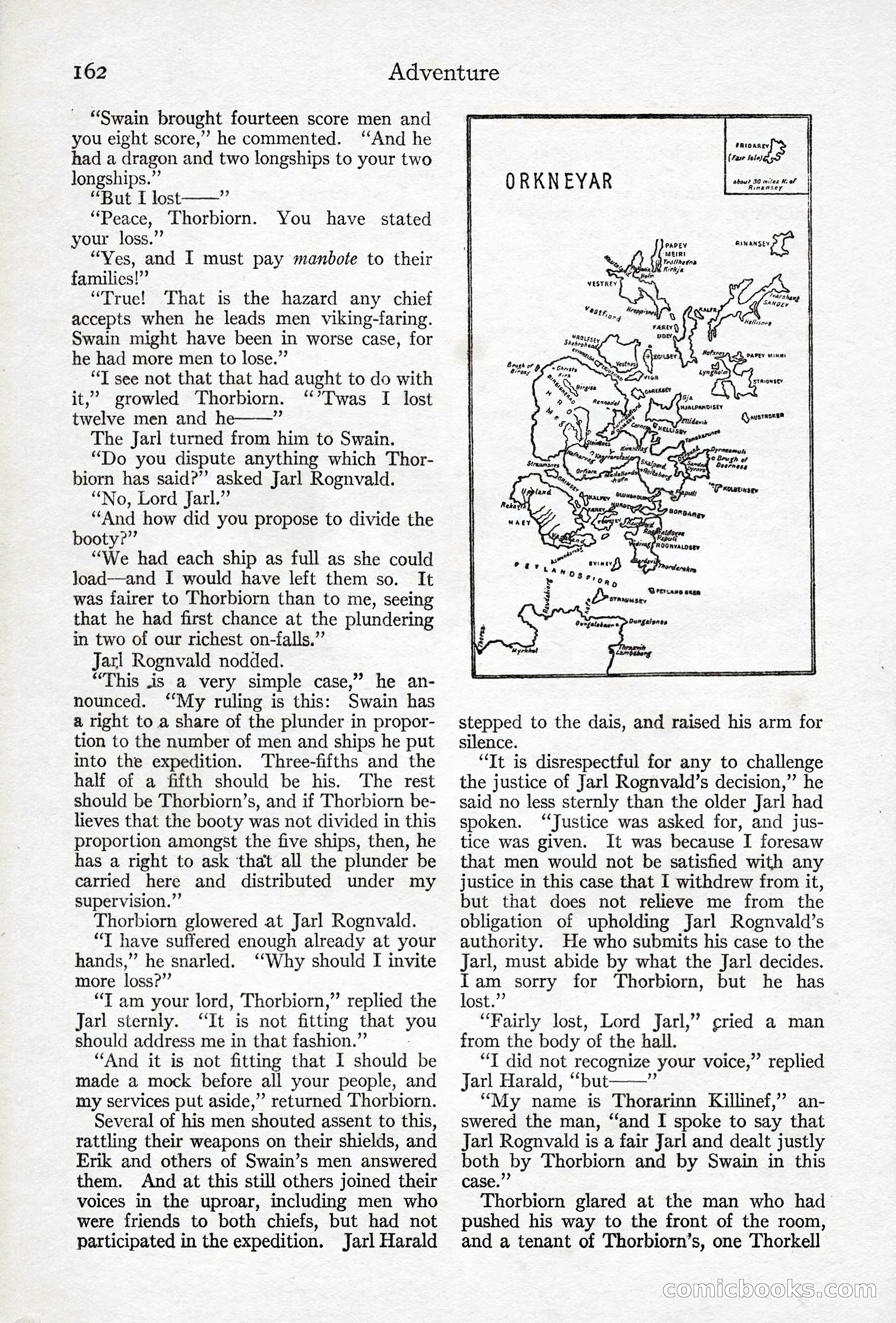 Adventure Magazine, April 10, 1924 — page 164 of 196