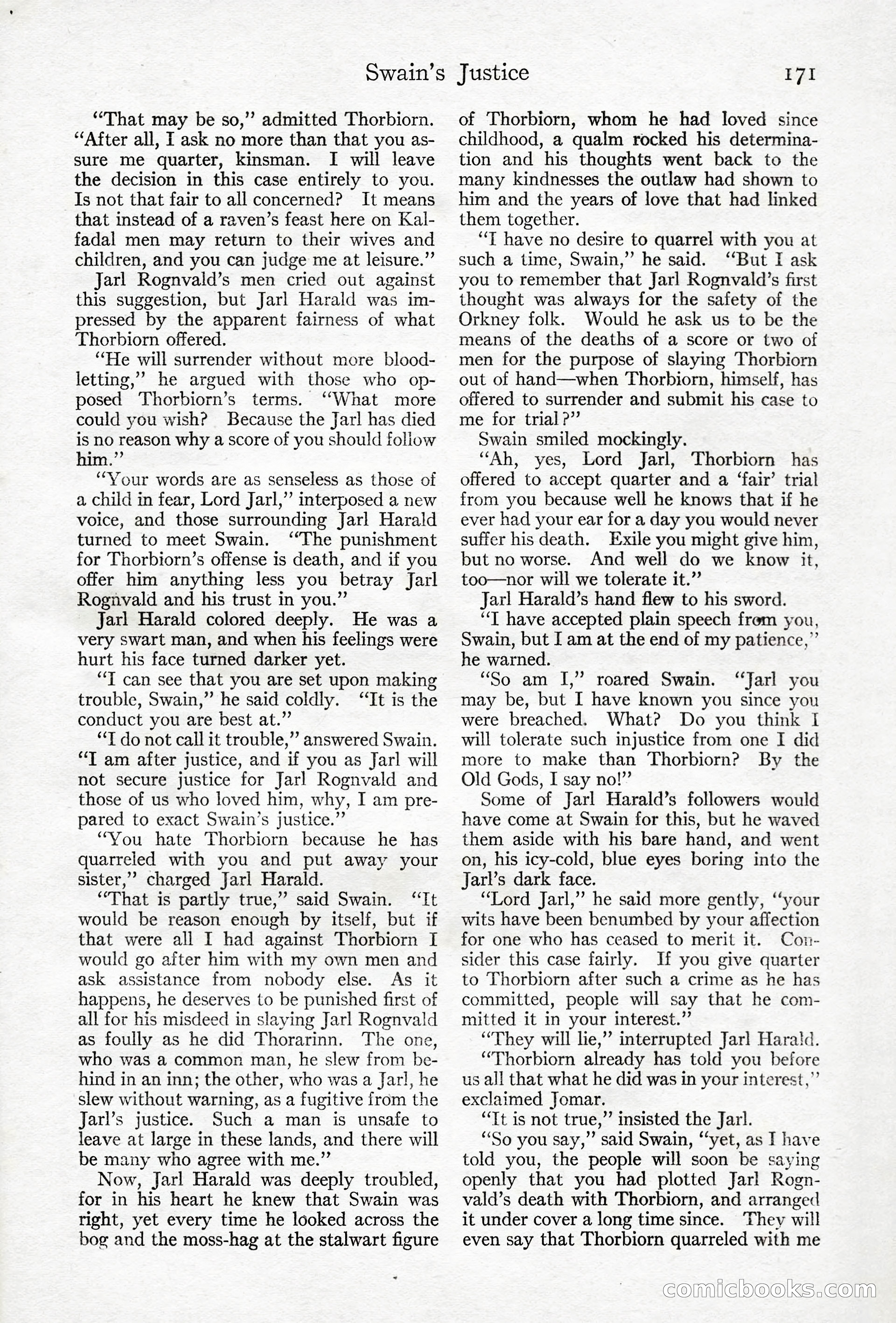 Adventure Magazine, April 10, 1924 — page 173 of 196
