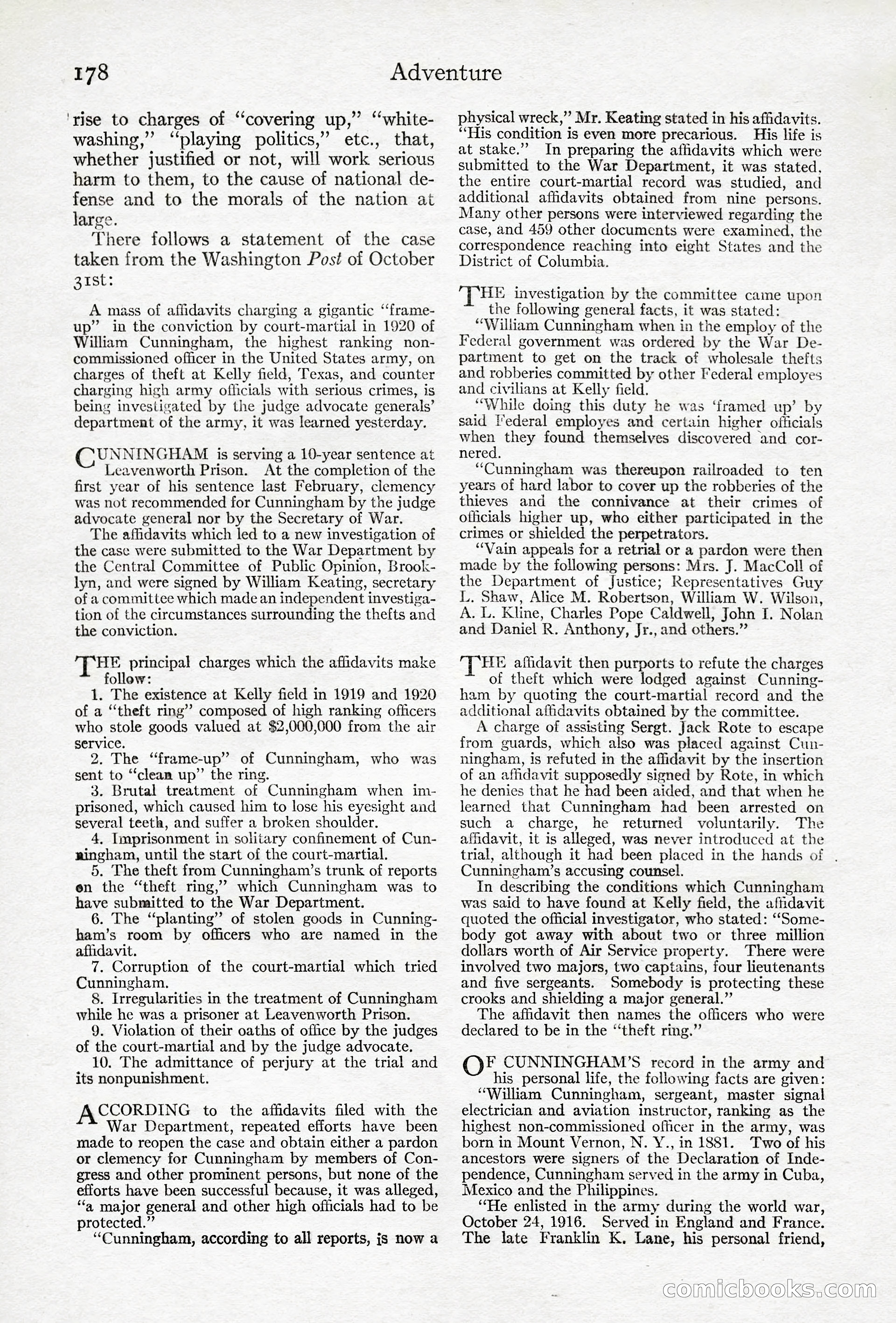 Adventure Magazine, April 10, 1924 — page 180 of 196
