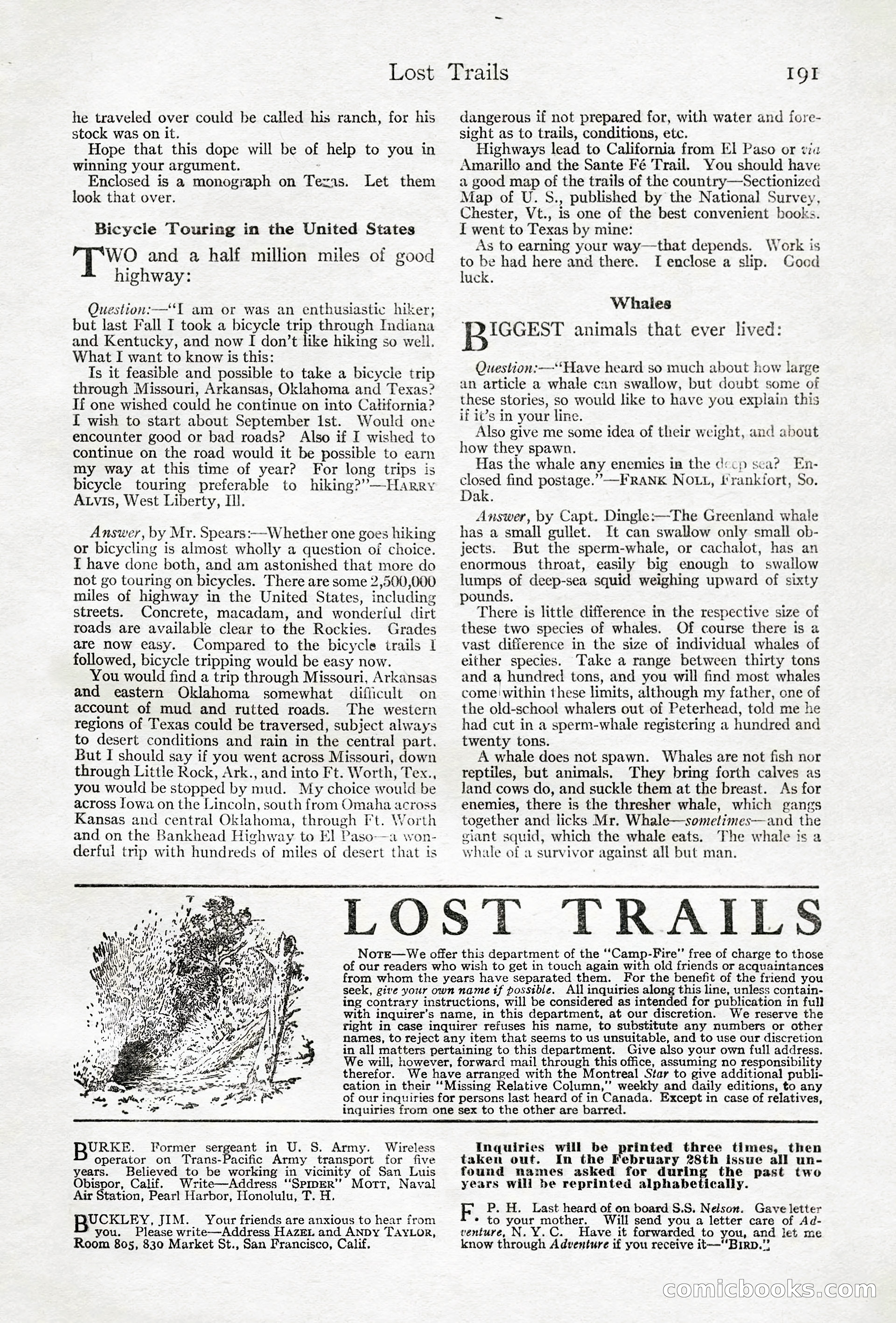 Adventure Magazine, April 10, 1924 — page 193 of 196