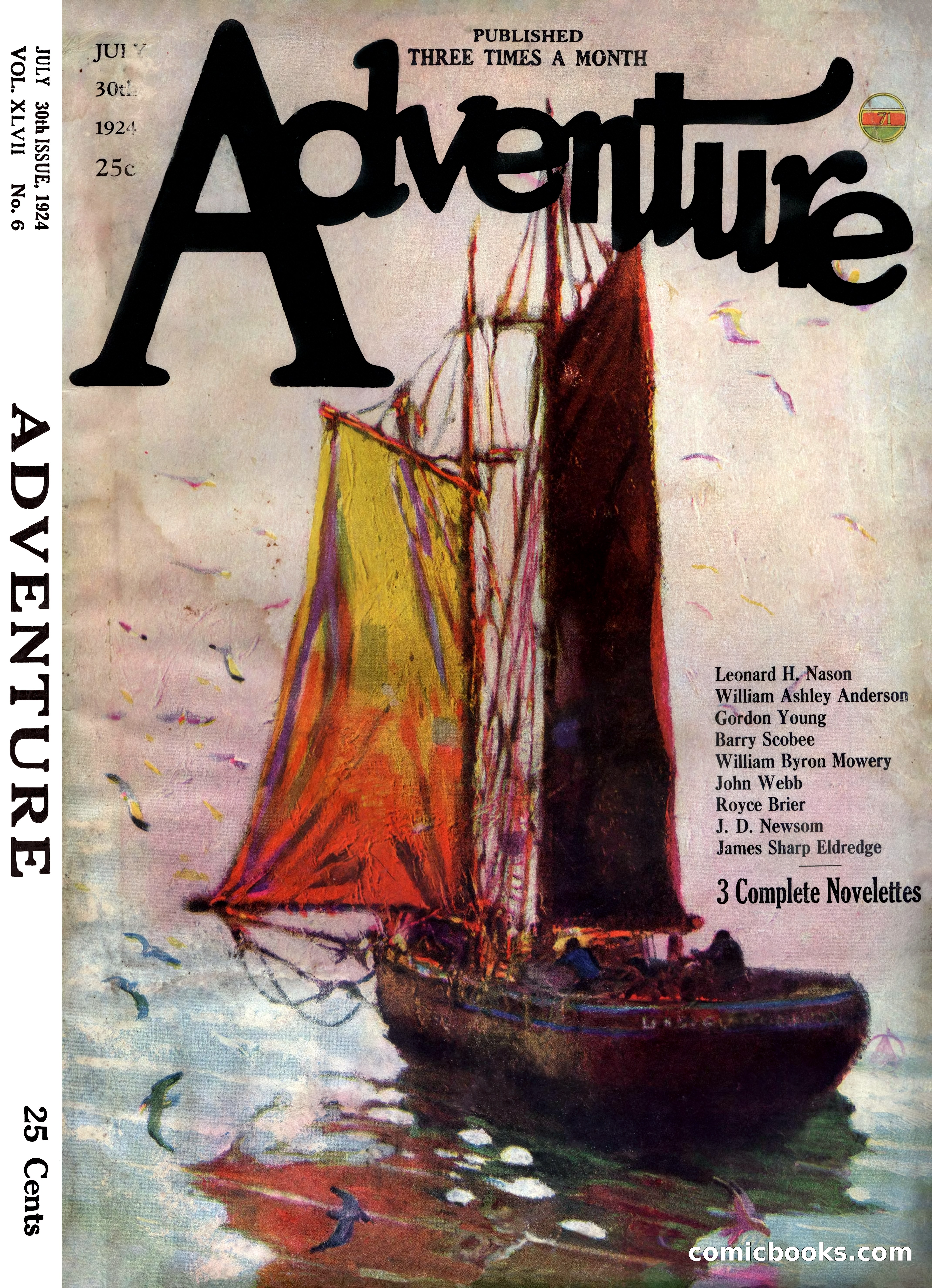 Adventure Magazine Cover