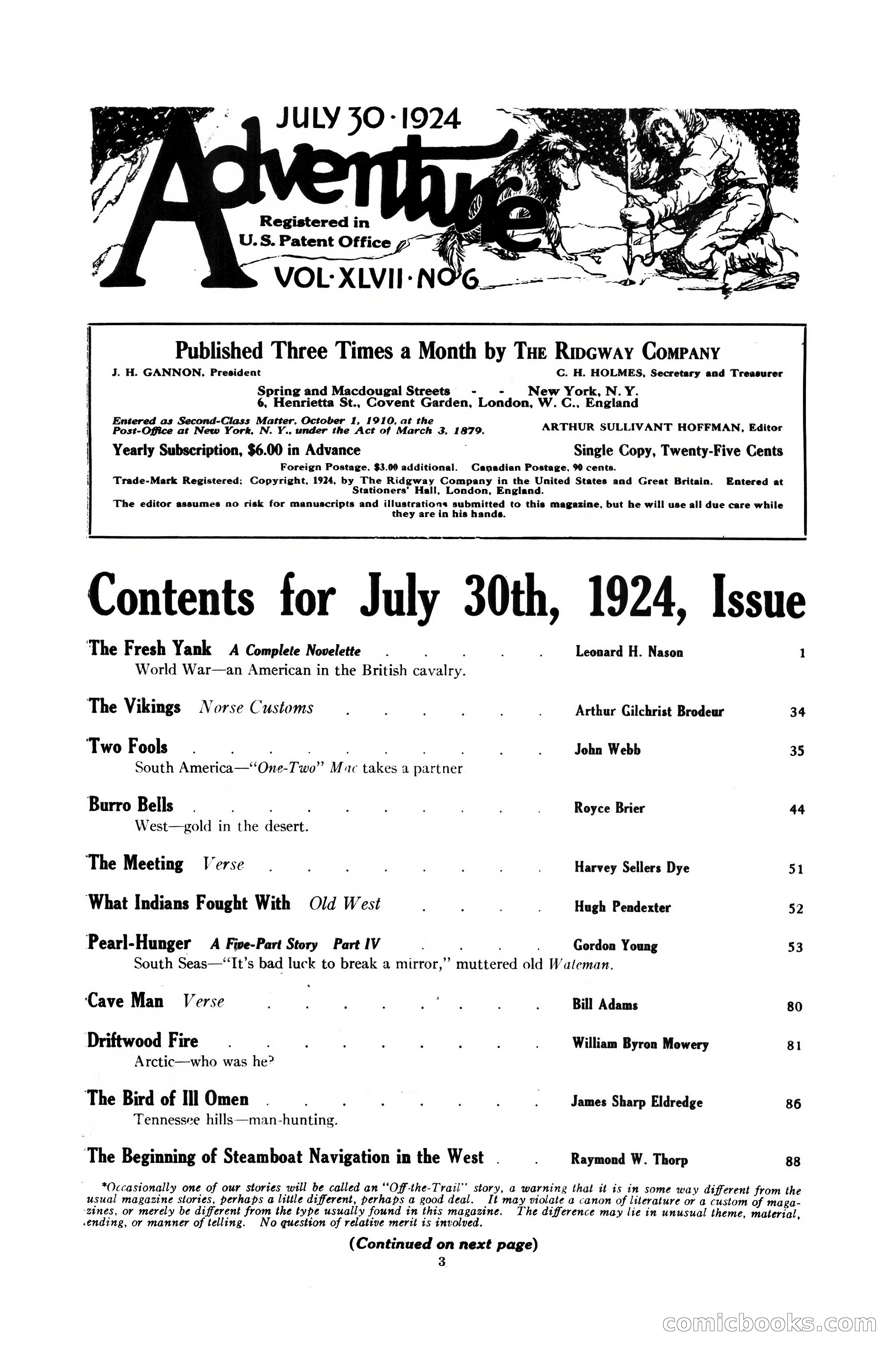 Adventure Magazine Cover — page 5 of 204
