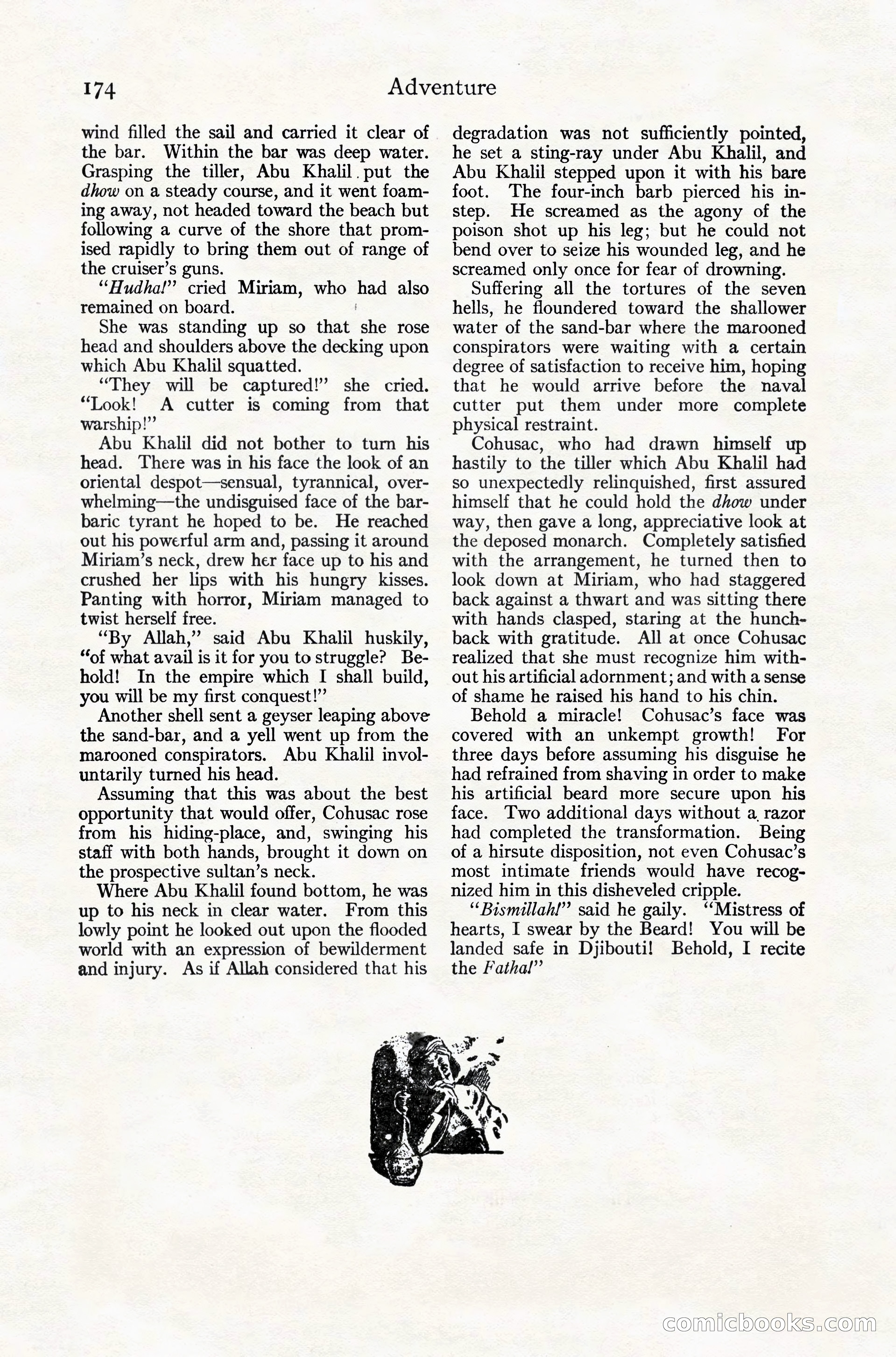 Adventure Magazine Cover — page 184 of 204