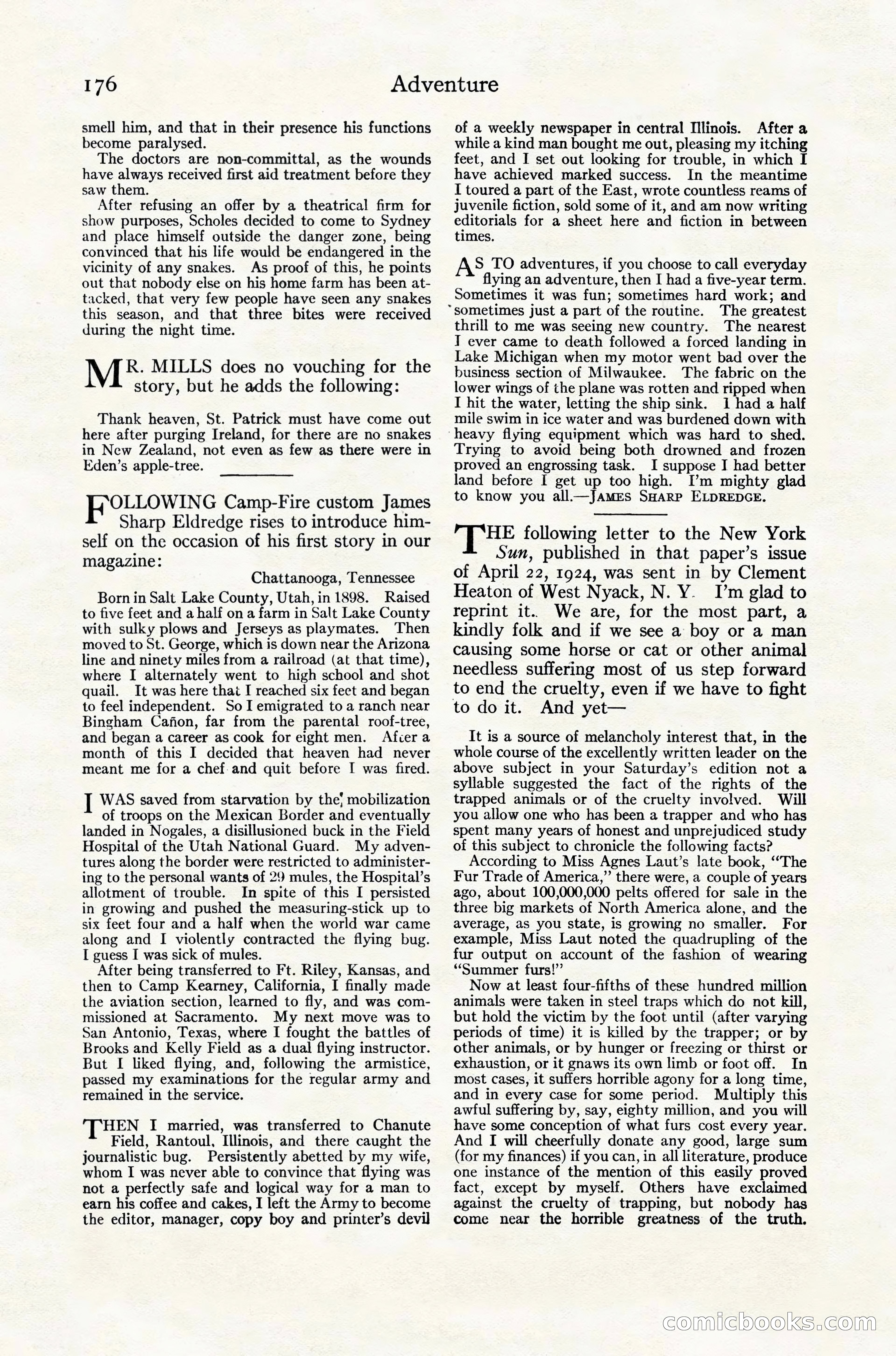 Adventure Magazine Cover — page 186 of 204