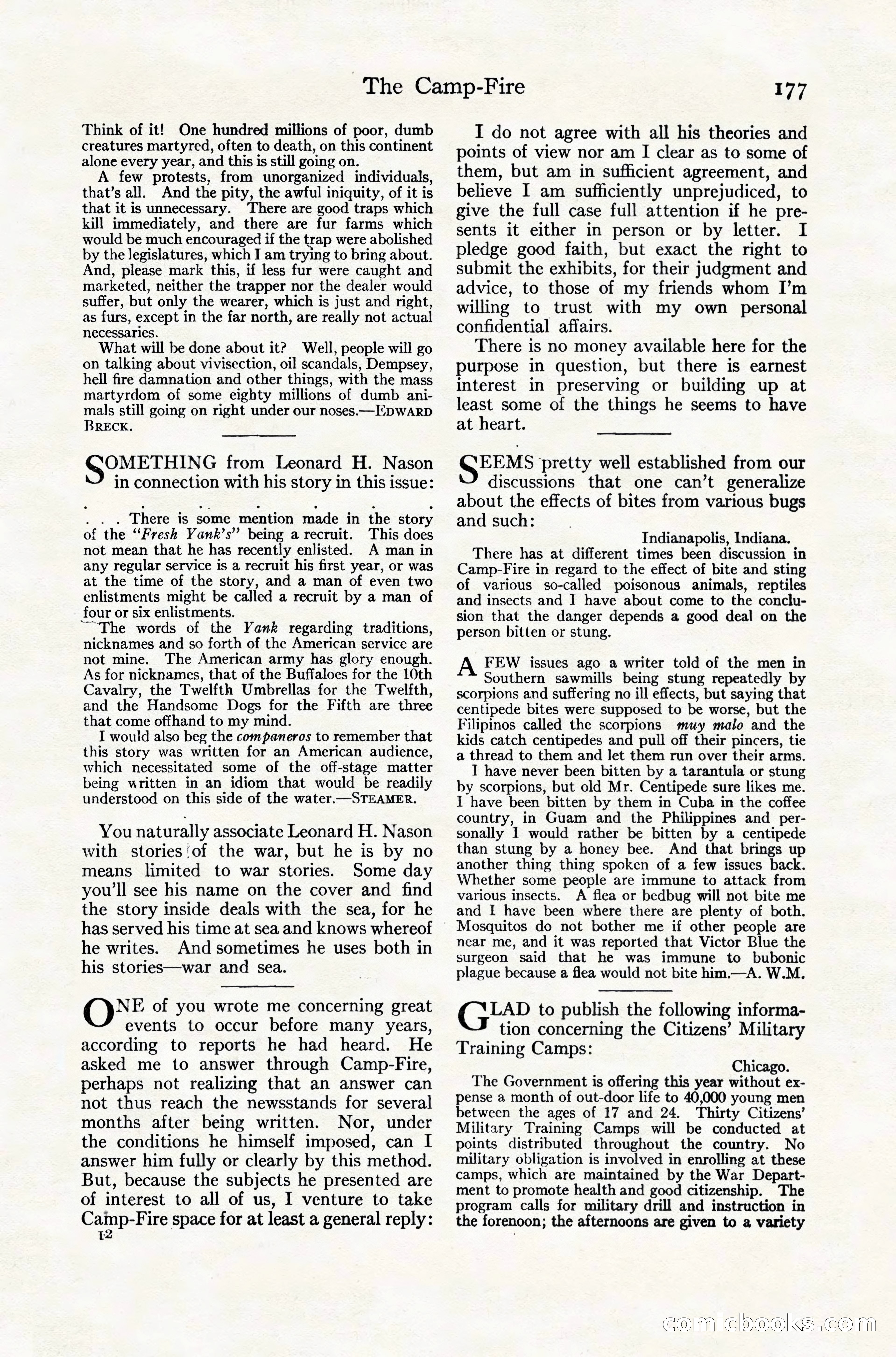 Adventure Magazine Cover — page 187 of 204