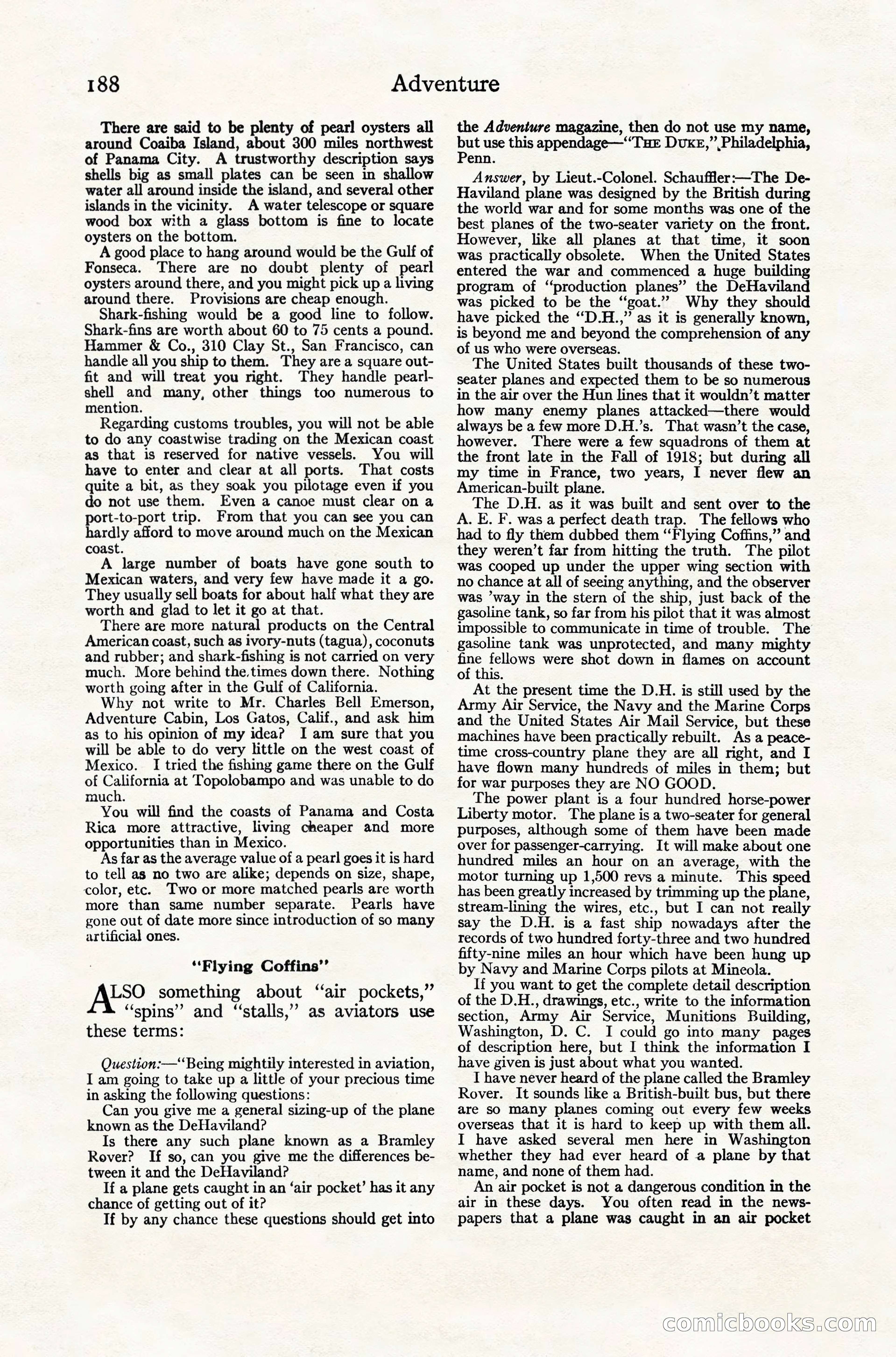 Adventure Magazine Cover — page 198 of 204