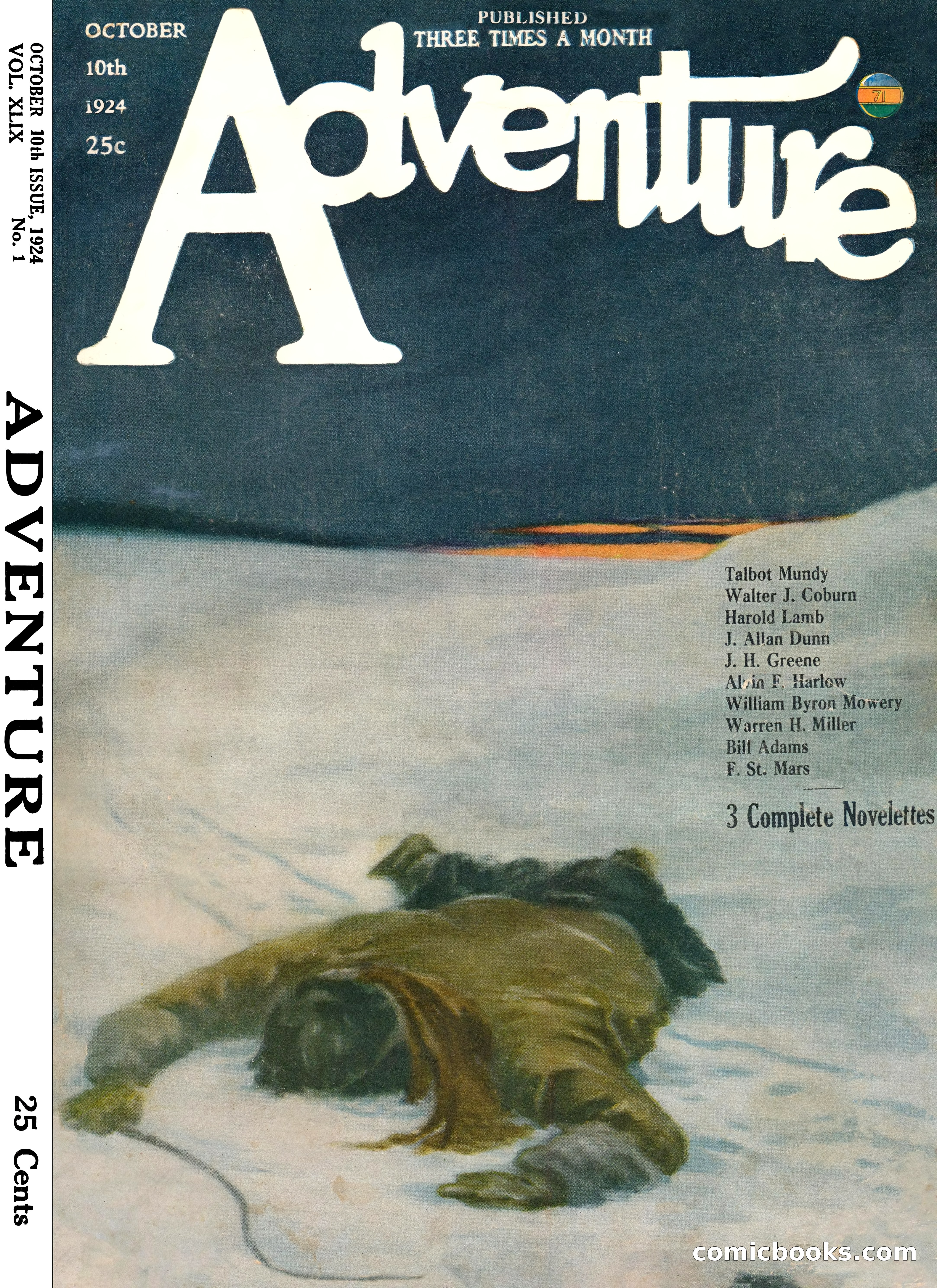 Adventure Magazine Cover