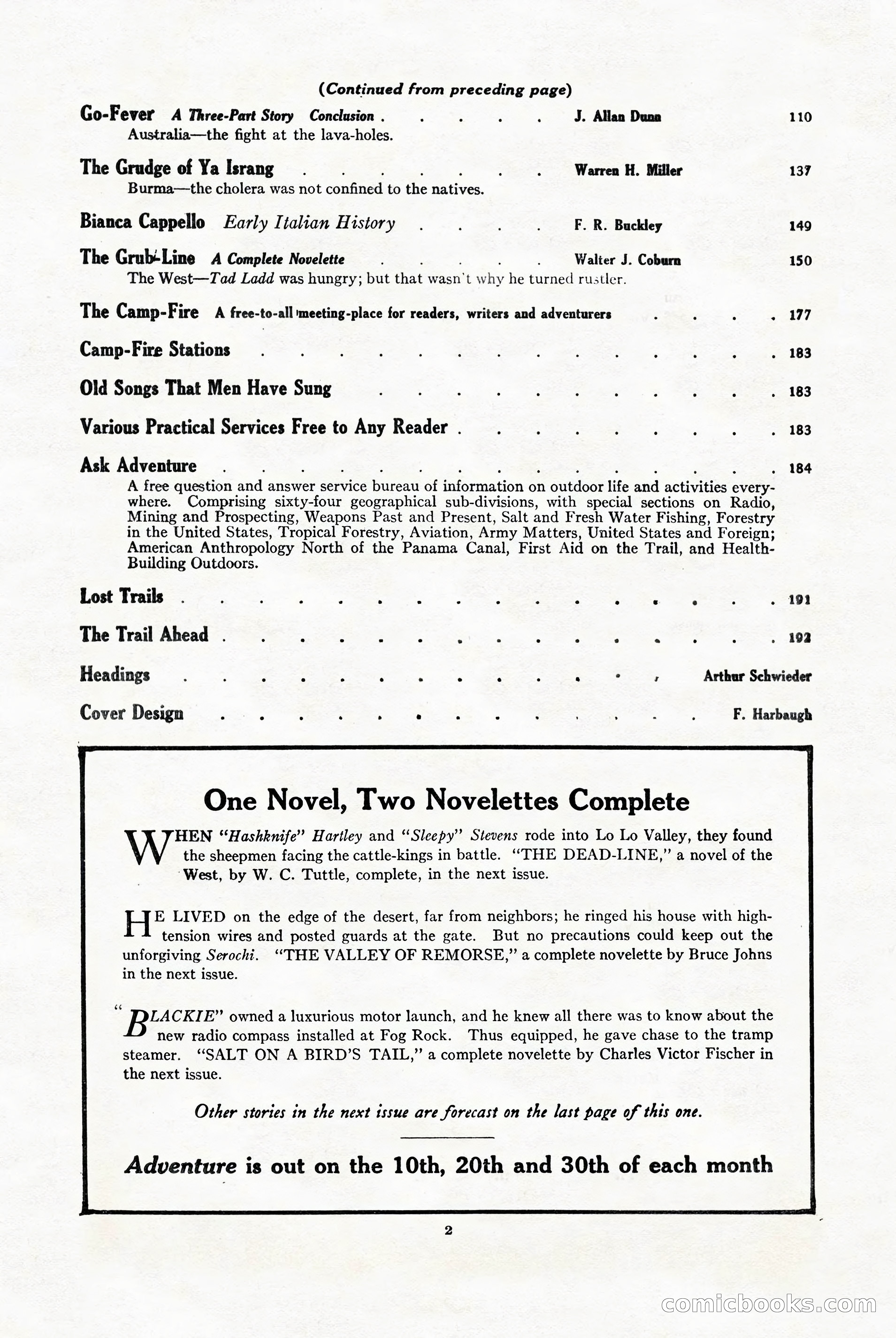 Adventure Magazine Cover — page 4 of 196