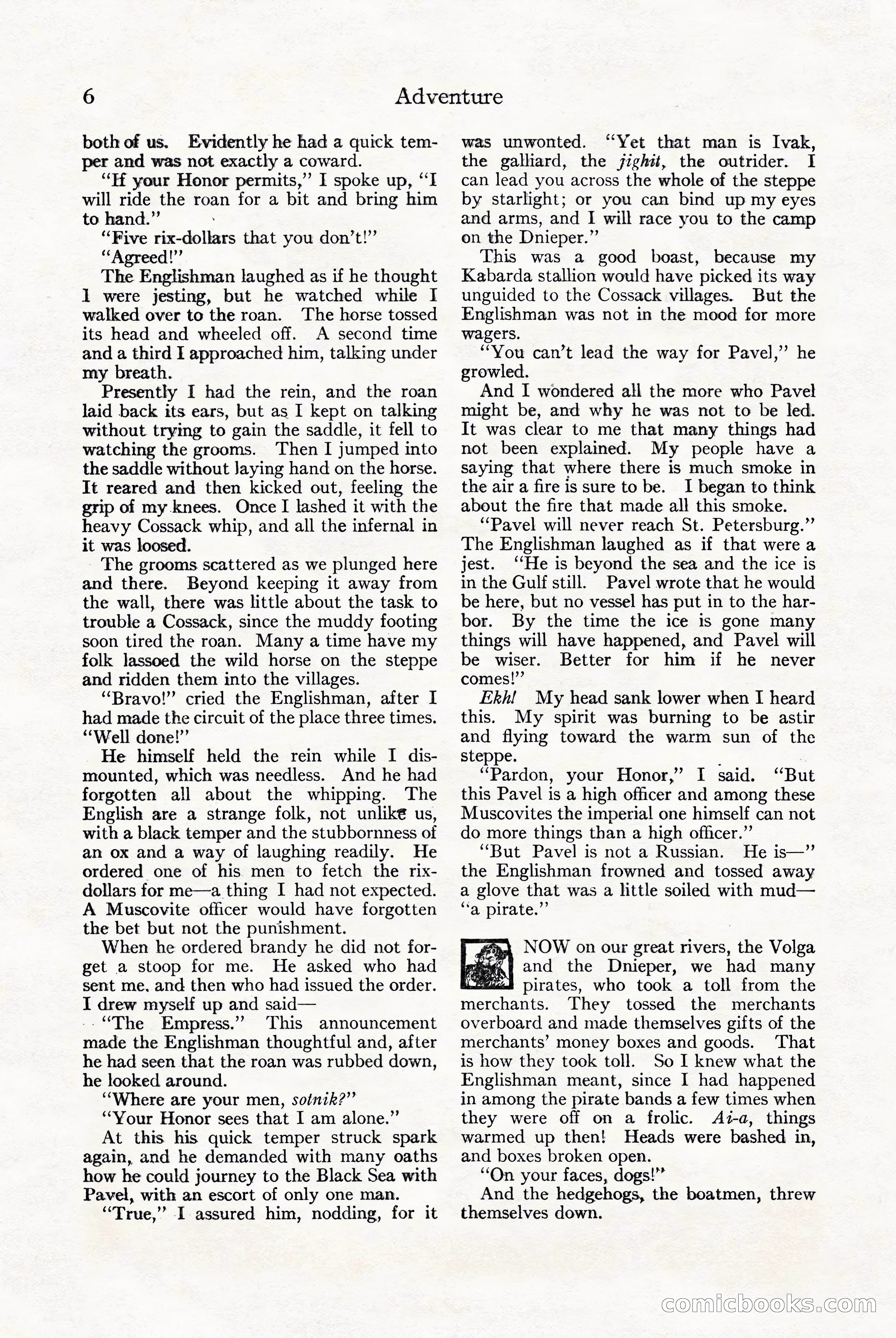 Adventure Magazine Cover — page 8 of 196