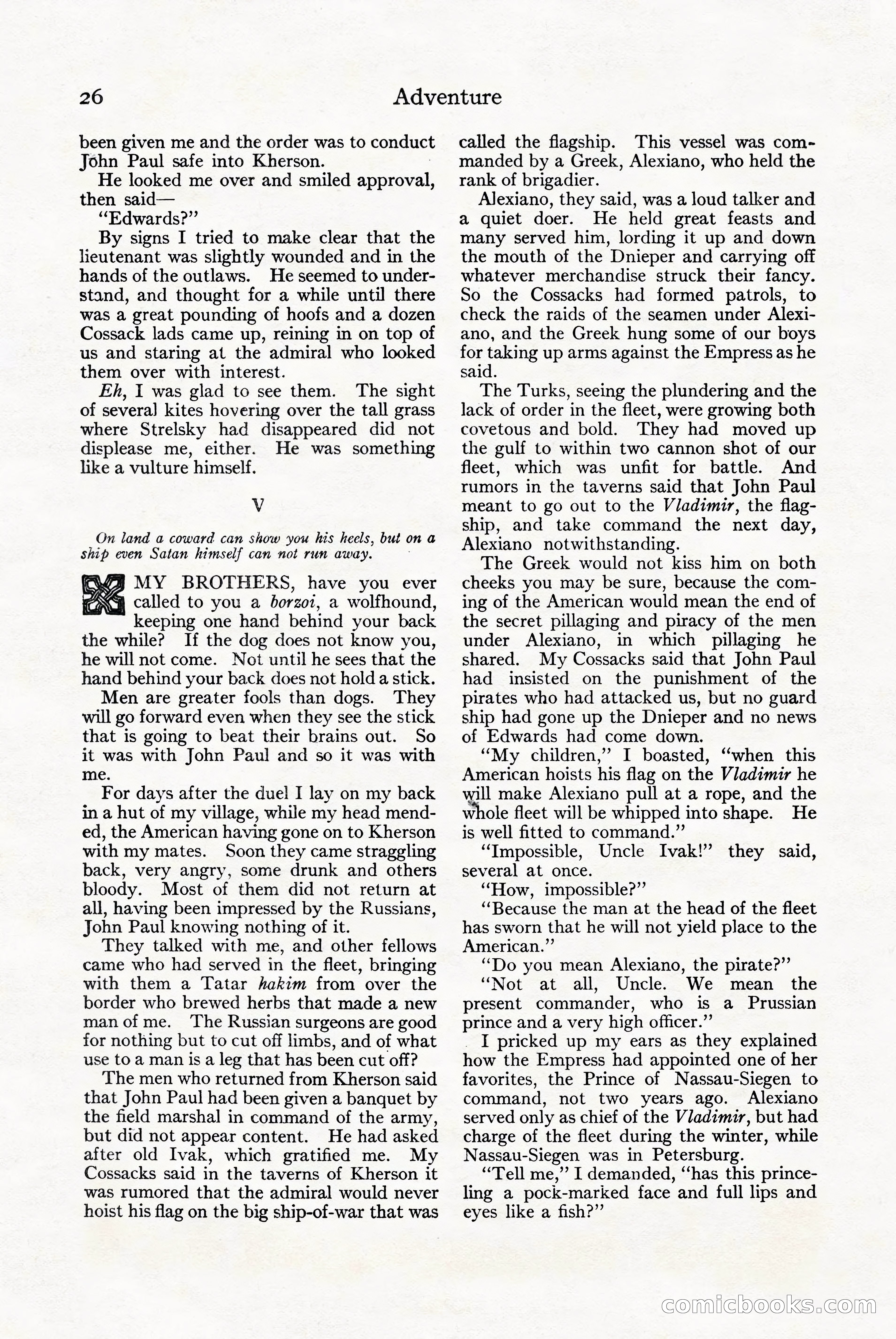 Adventure Magazine Cover — page 28 of 196