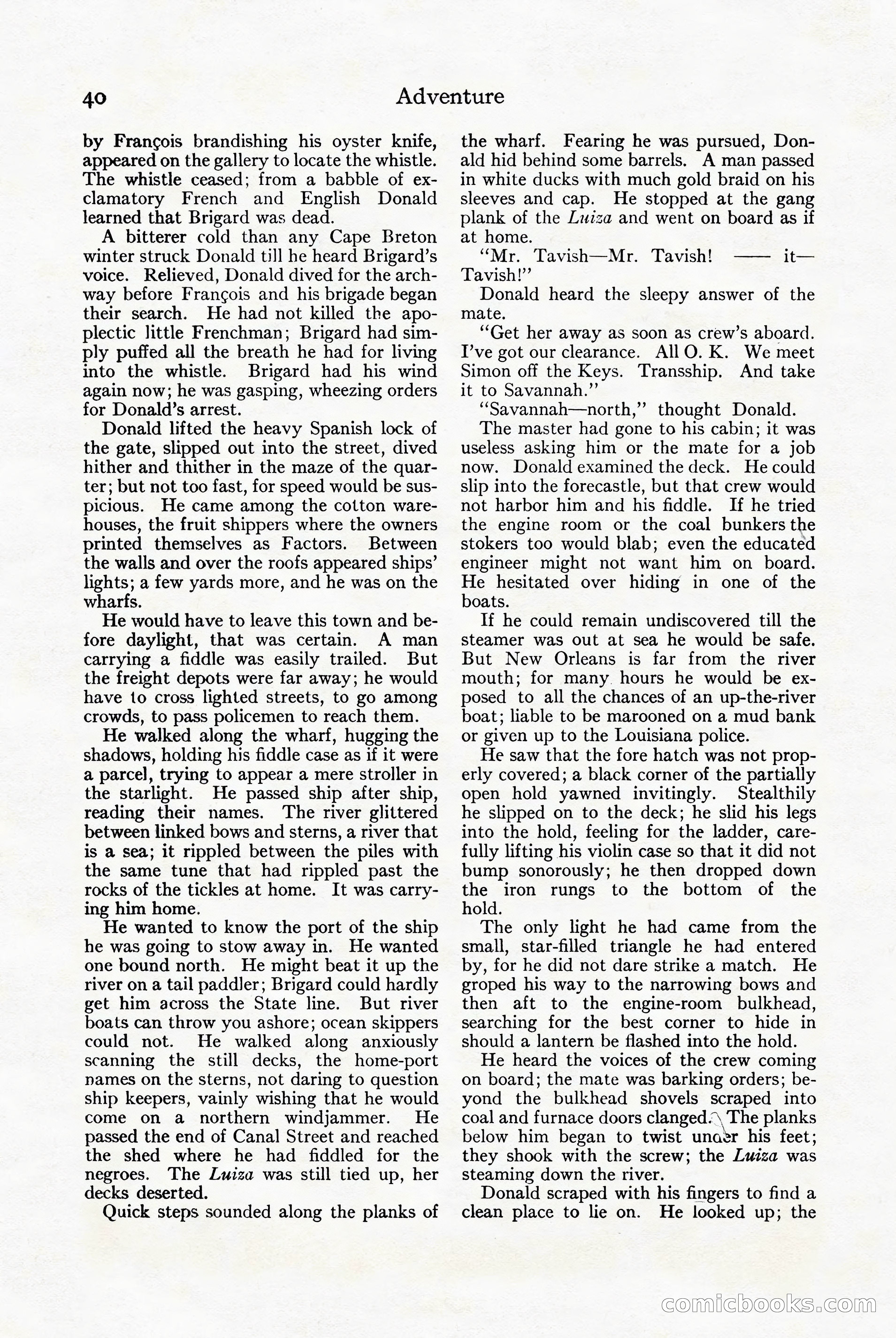 Adventure Magazine Cover — page 42 of 196