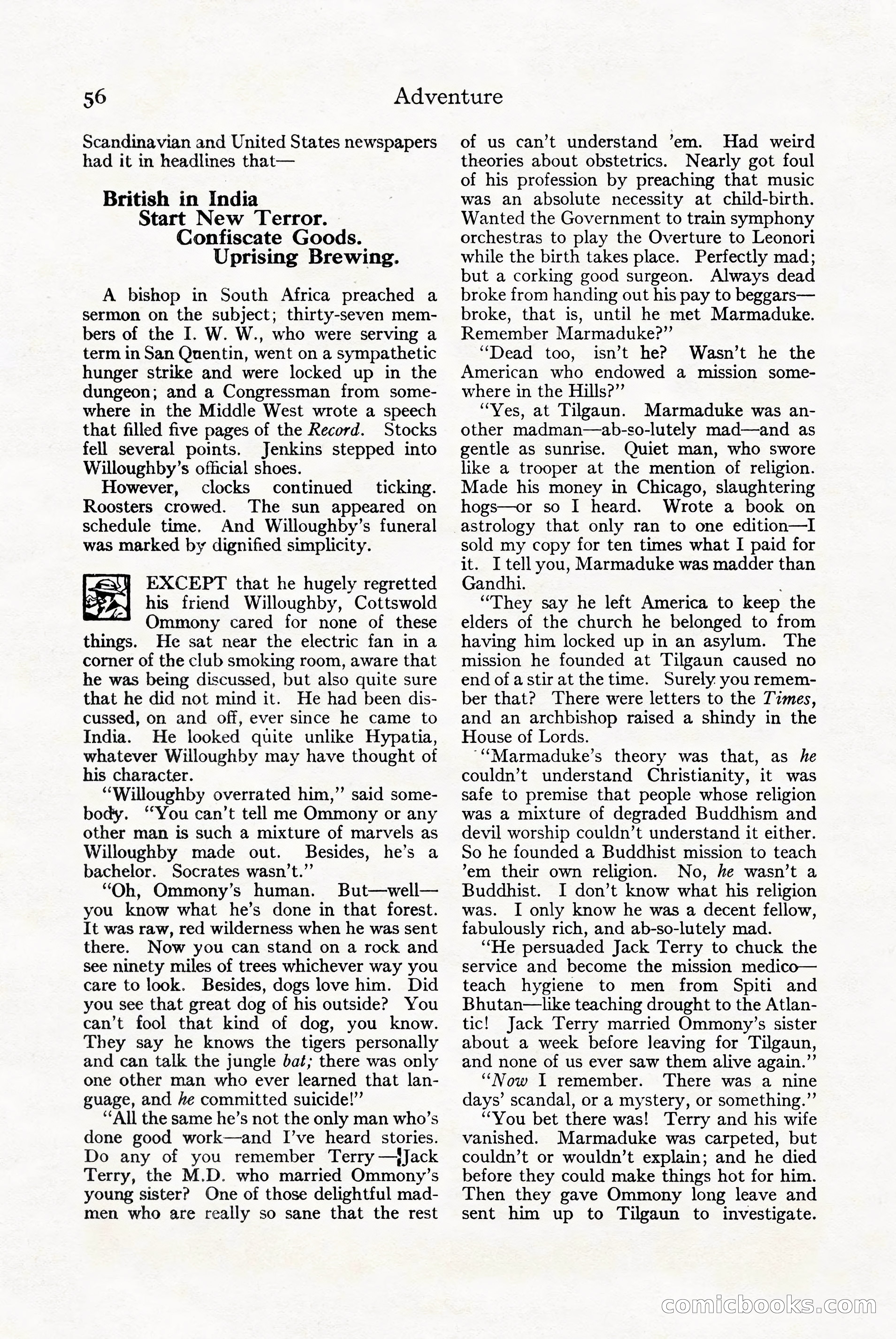 Adventure Magazine Cover — page 58 of 196