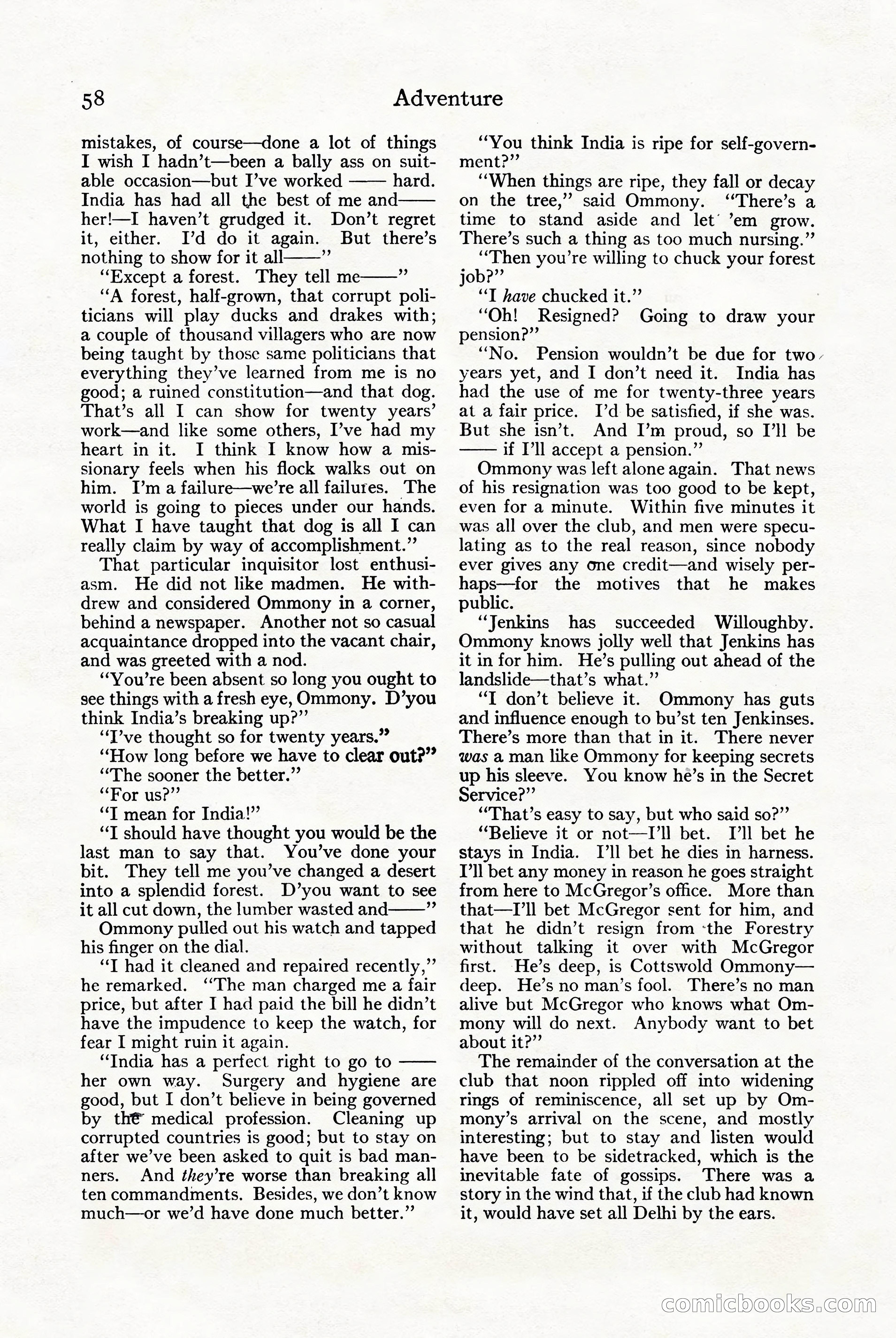 Adventure Magazine Cover — page 60 of 196