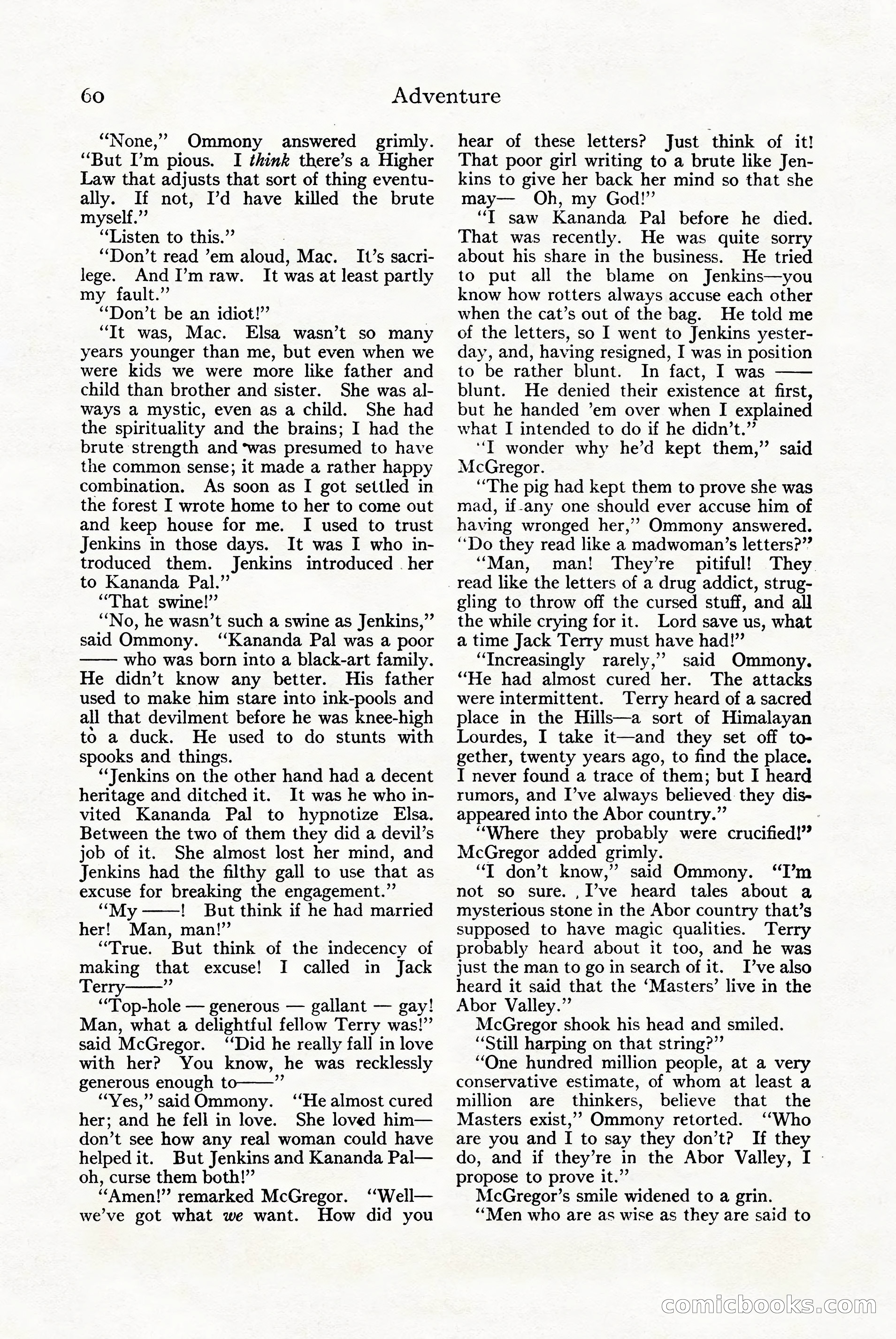 Adventure Magazine Cover — page 62 of 196
