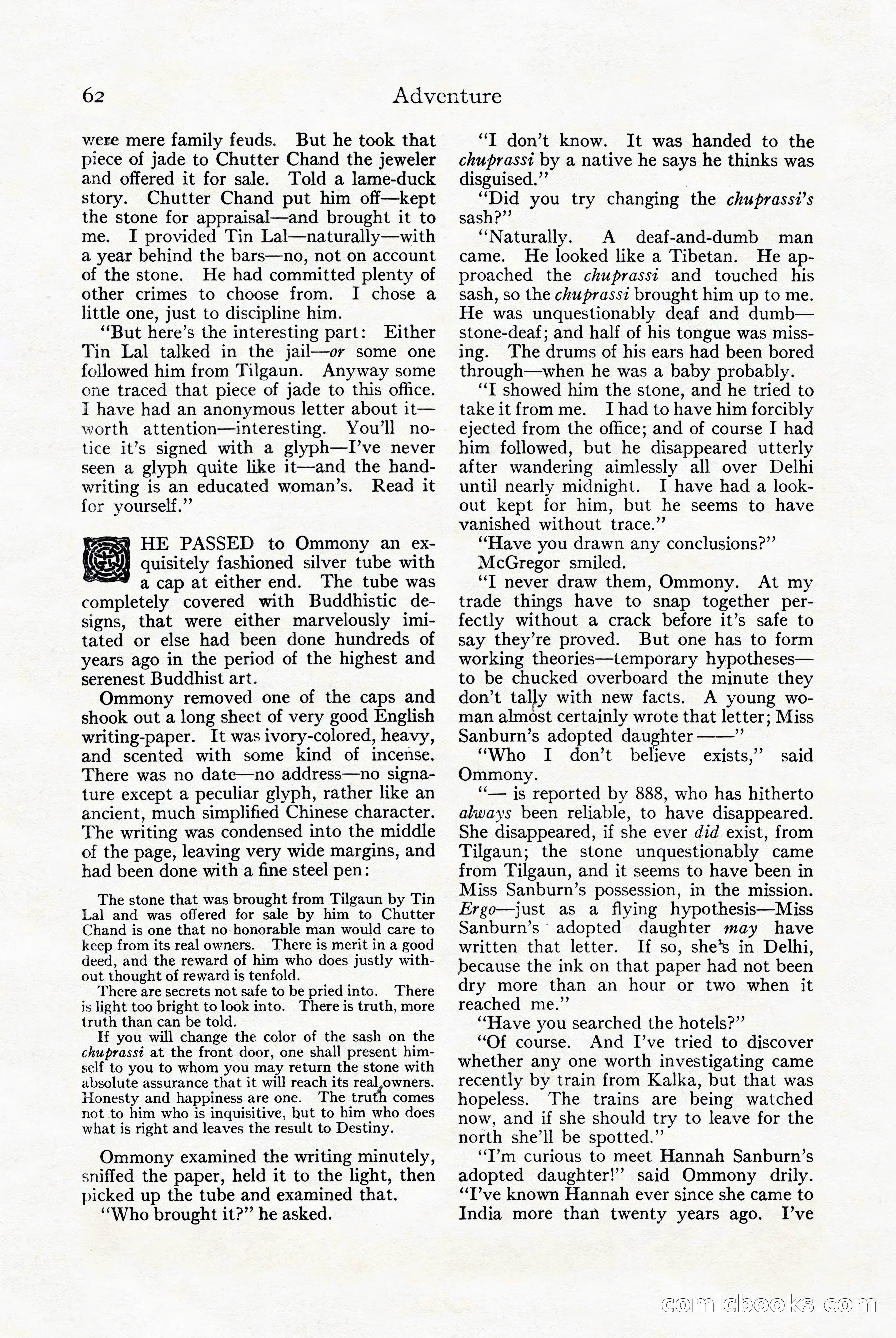 Adventure Magazine Cover — page 64 of 196