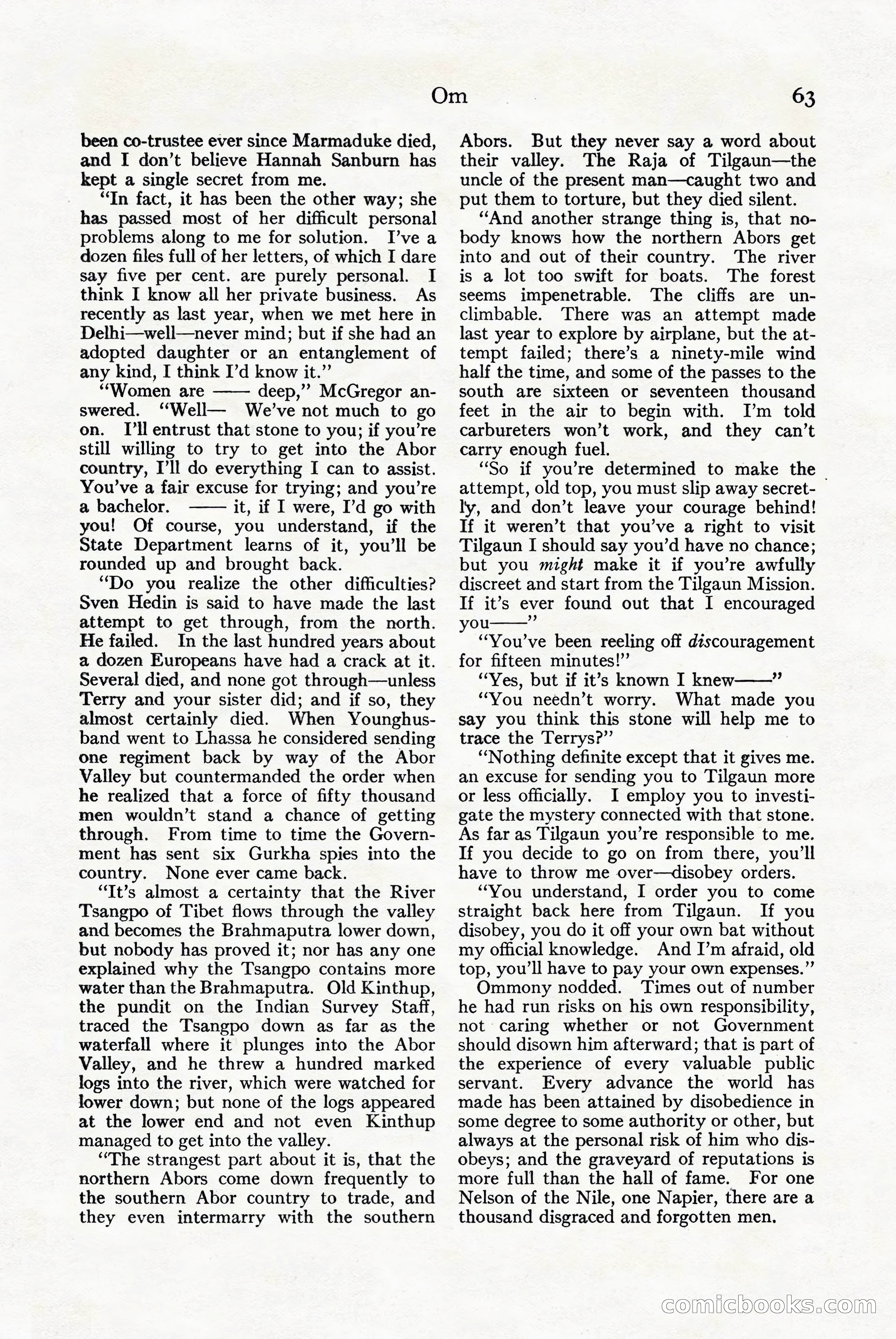 Adventure Magazine Cover — page 65 of 196