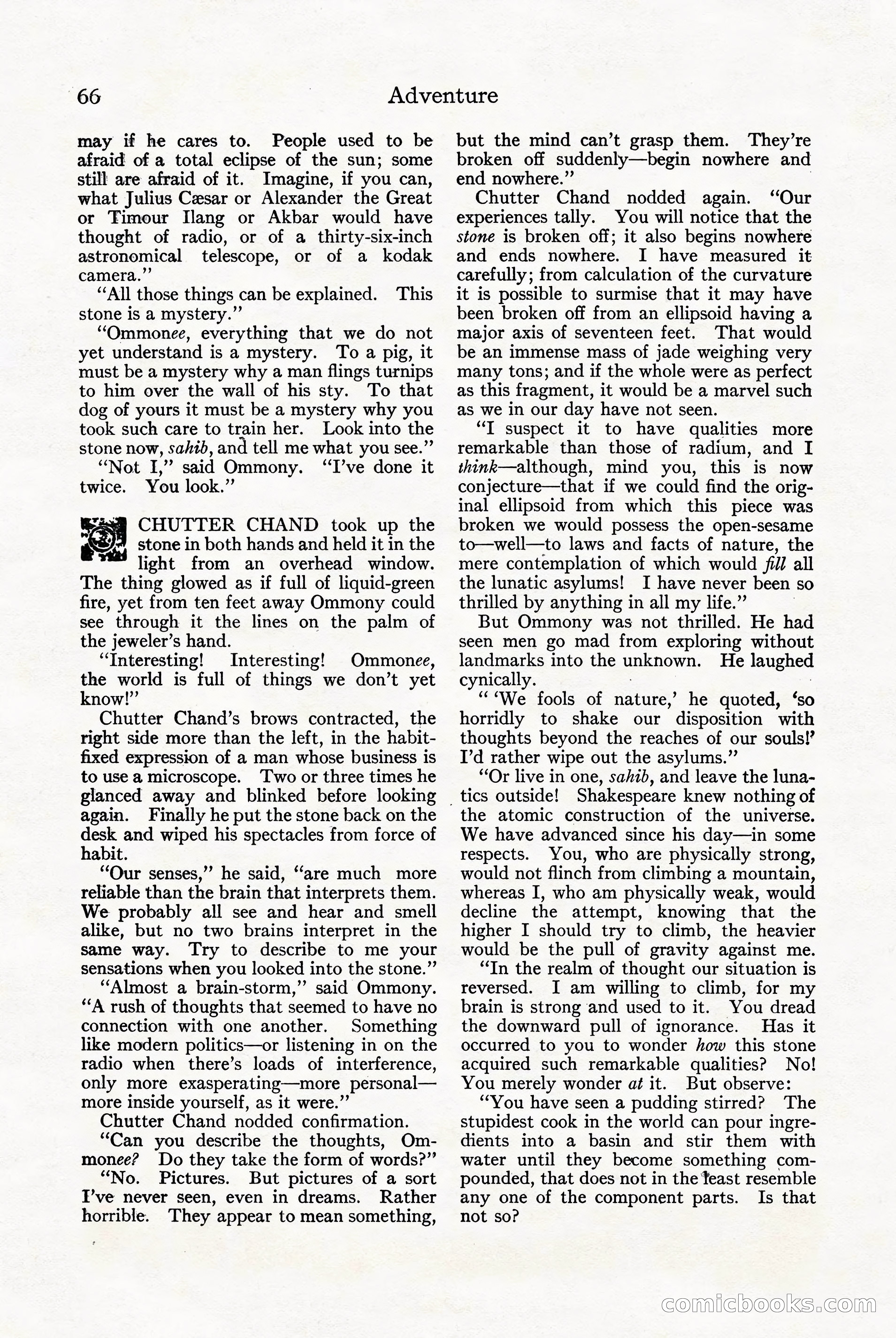 Adventure Magazine Cover — page 68 of 196