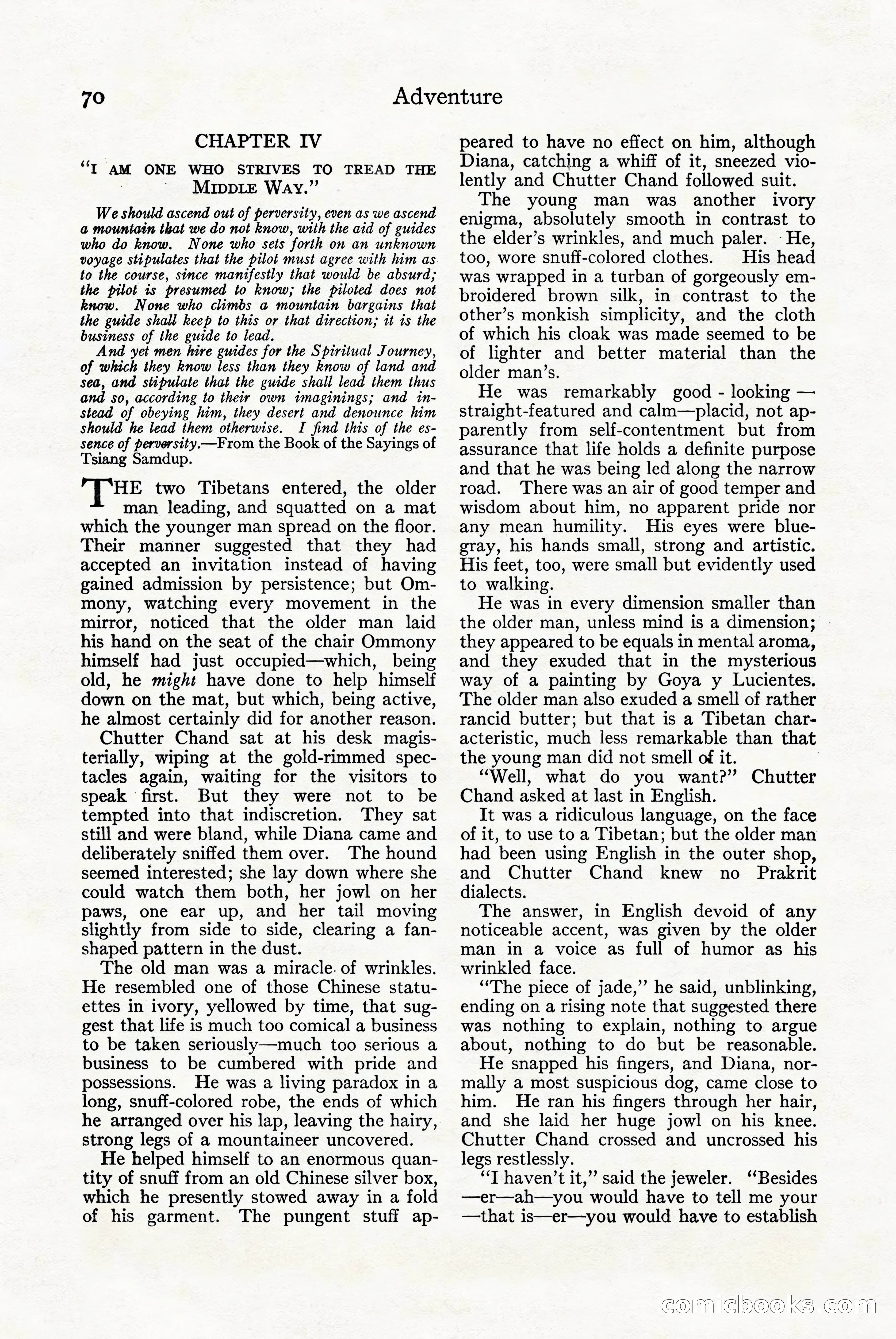 Adventure Magazine Cover — page 72 of 196