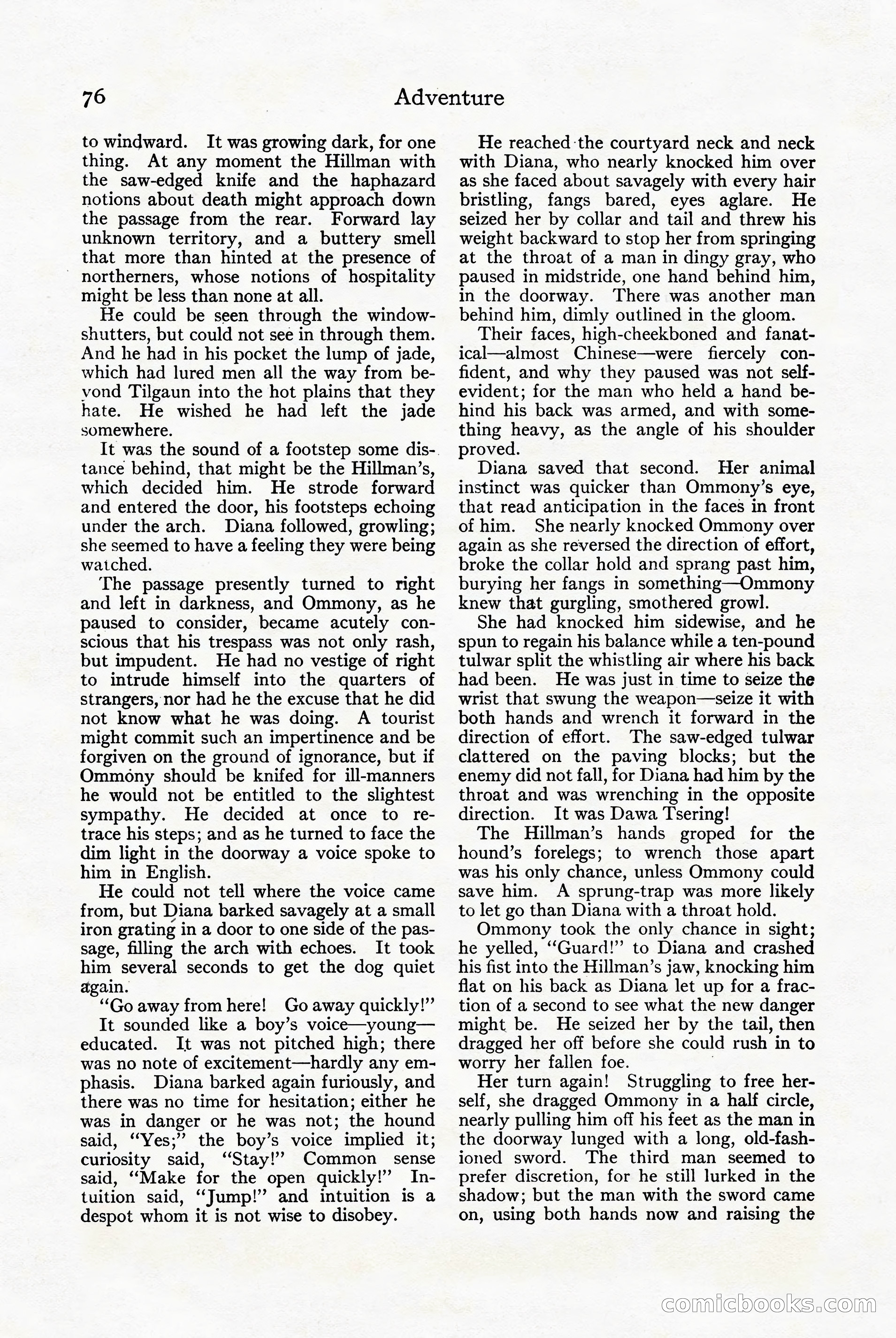 Adventure Magazine Cover — page 78 of 196