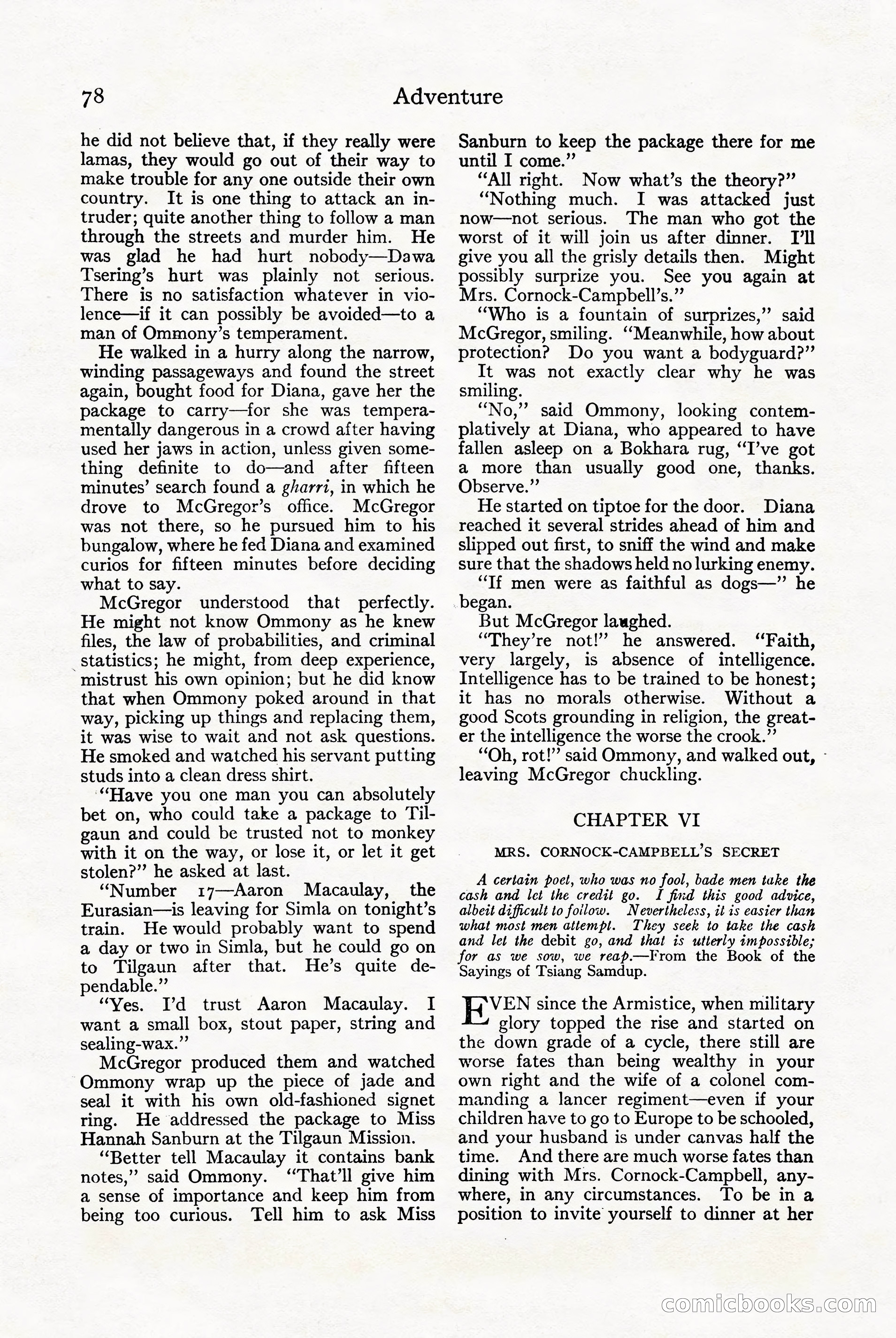 Adventure Magazine Cover — page 80 of 196