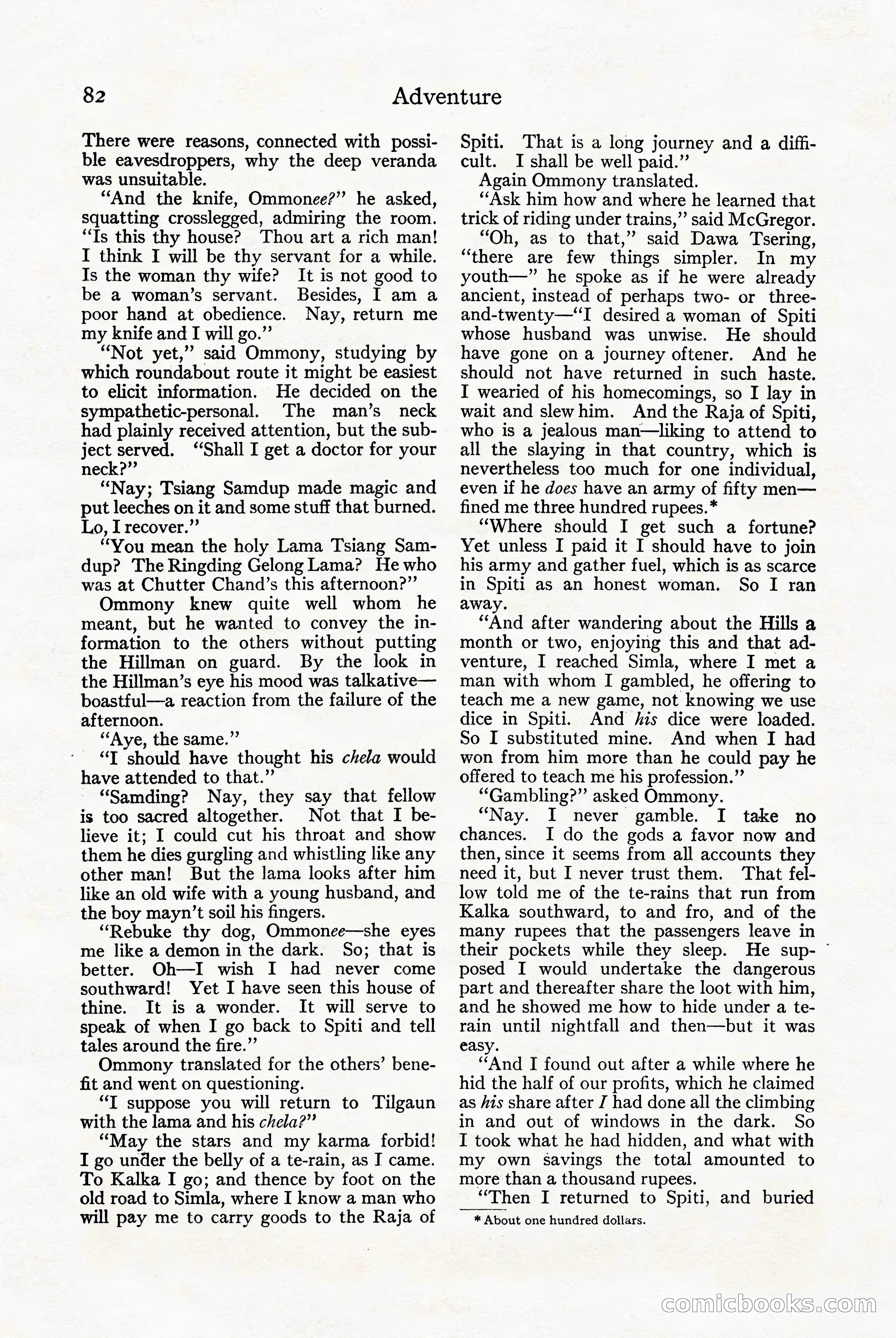 Adventure Magazine Cover — page 84 of 196