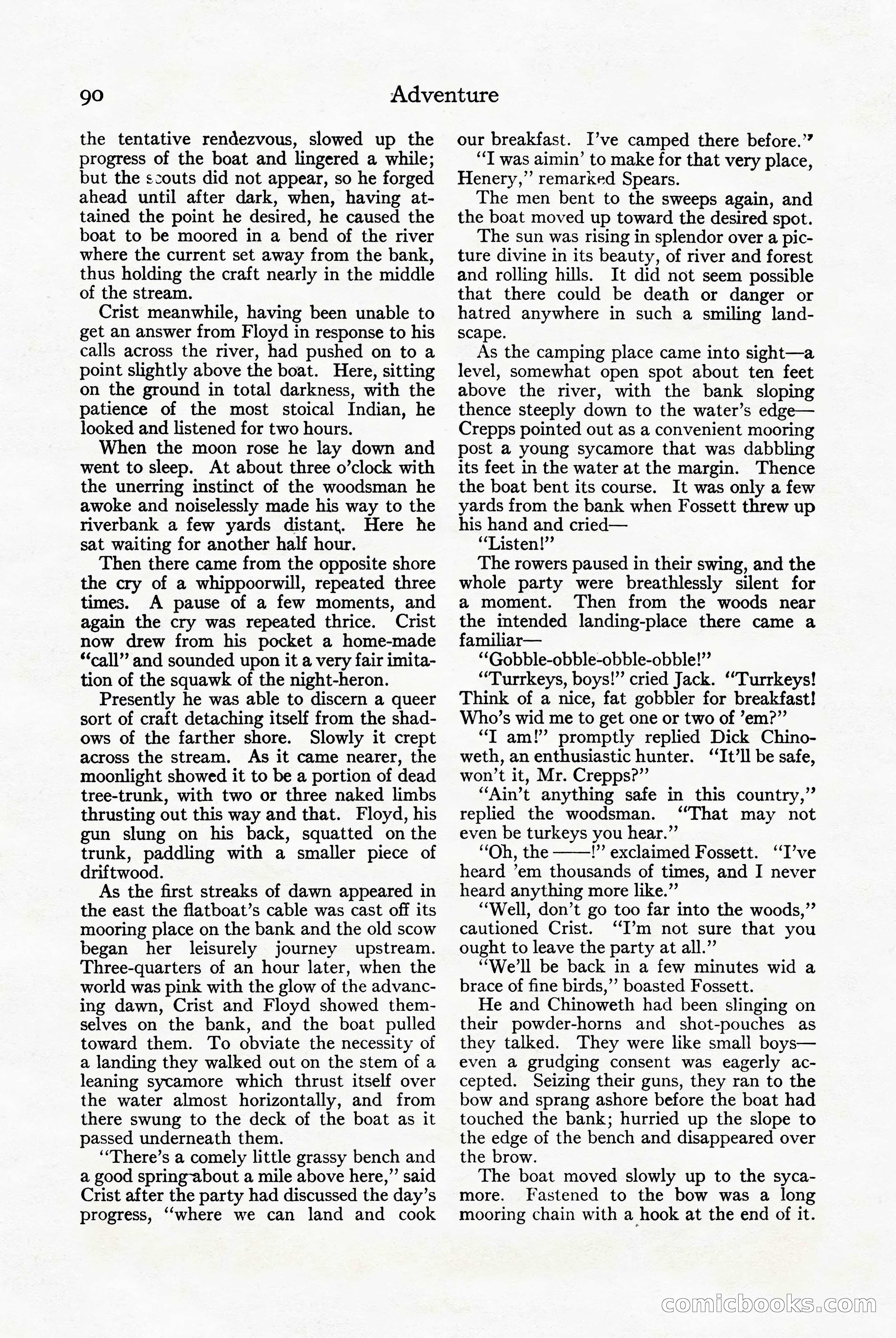 Adventure Magazine Cover — page 92 of 196