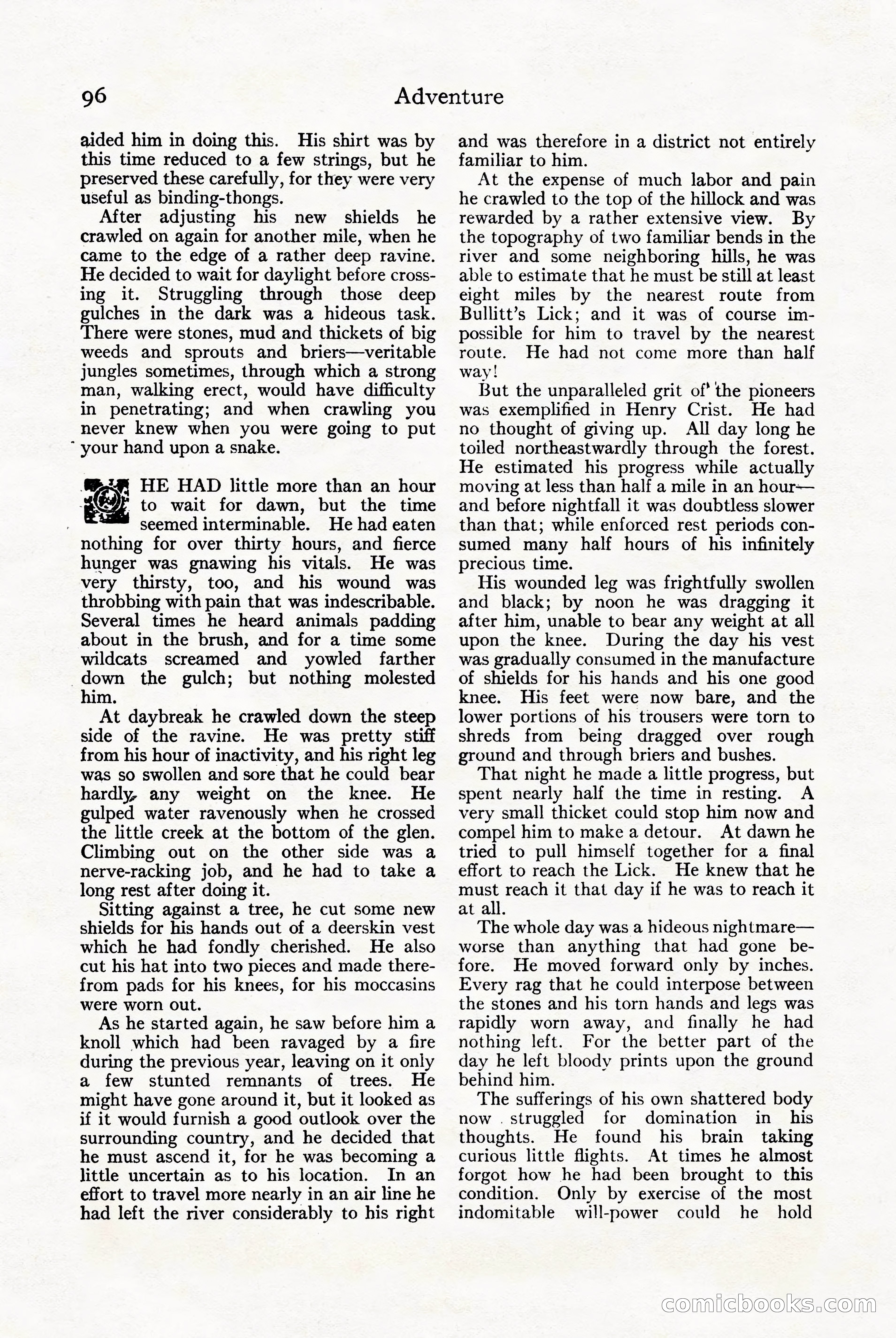 Adventure Magazine Cover — page 98 of 196