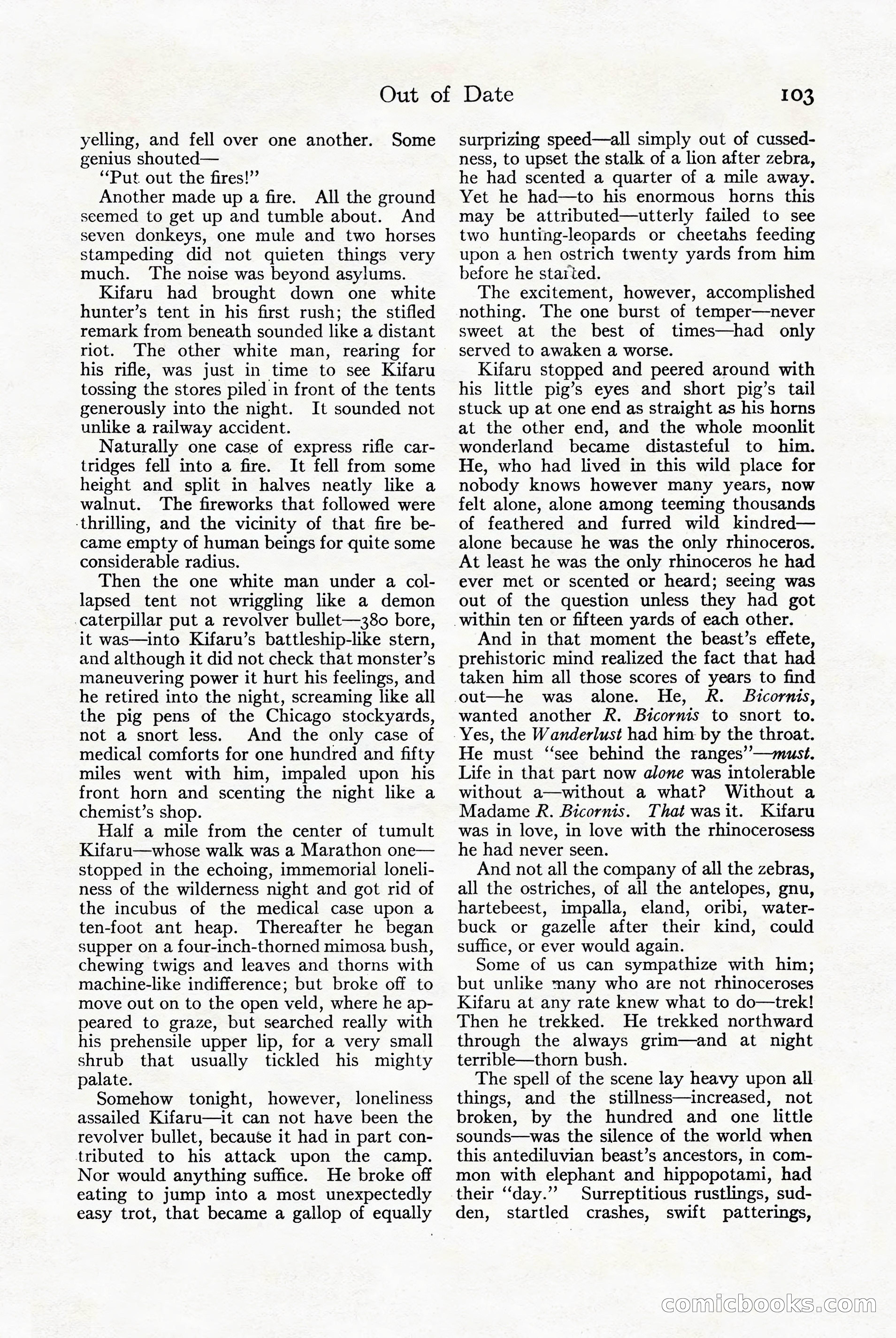 Adventure Magazine Cover — page 105 of 196