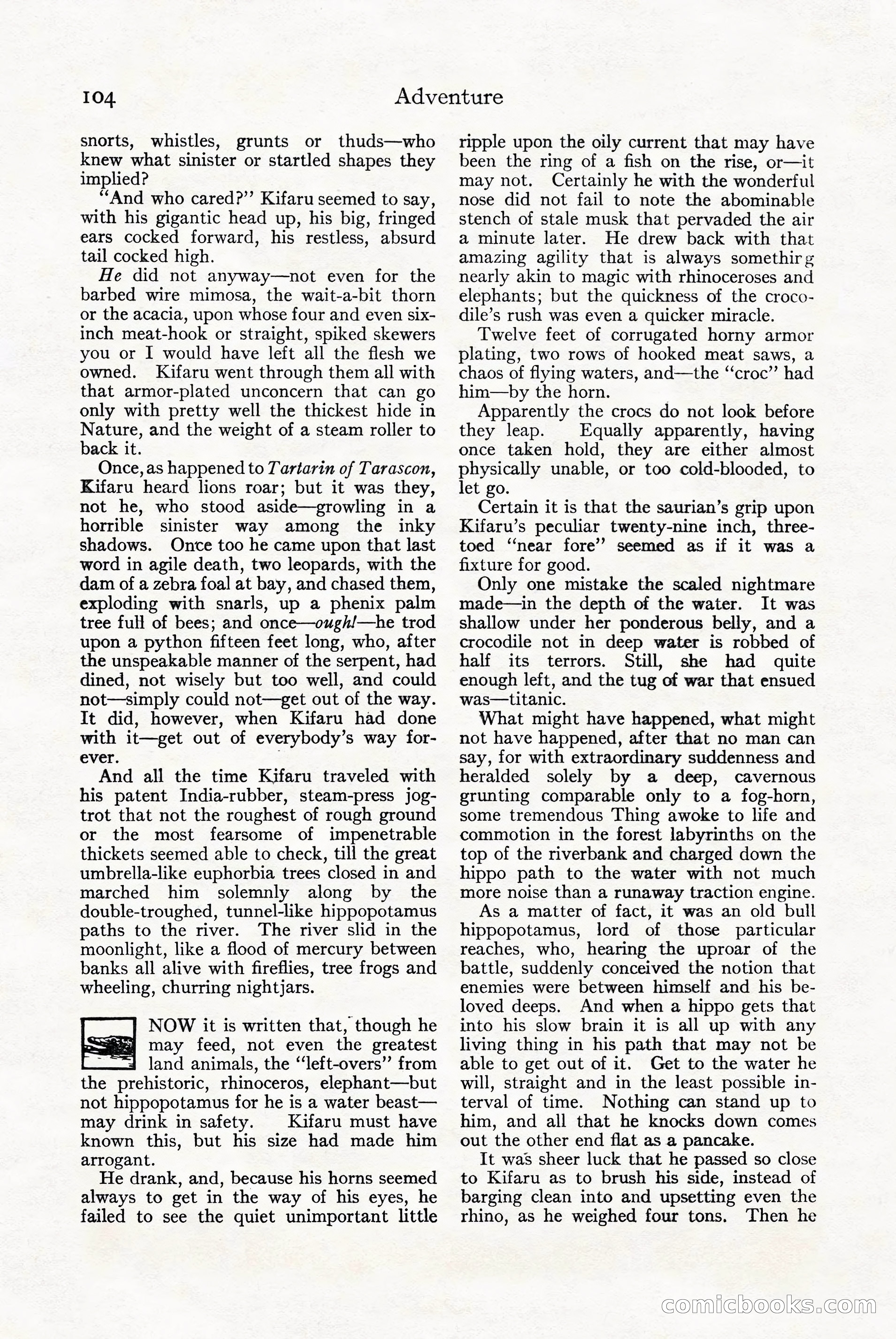 Adventure Magazine Cover — page 106 of 196
