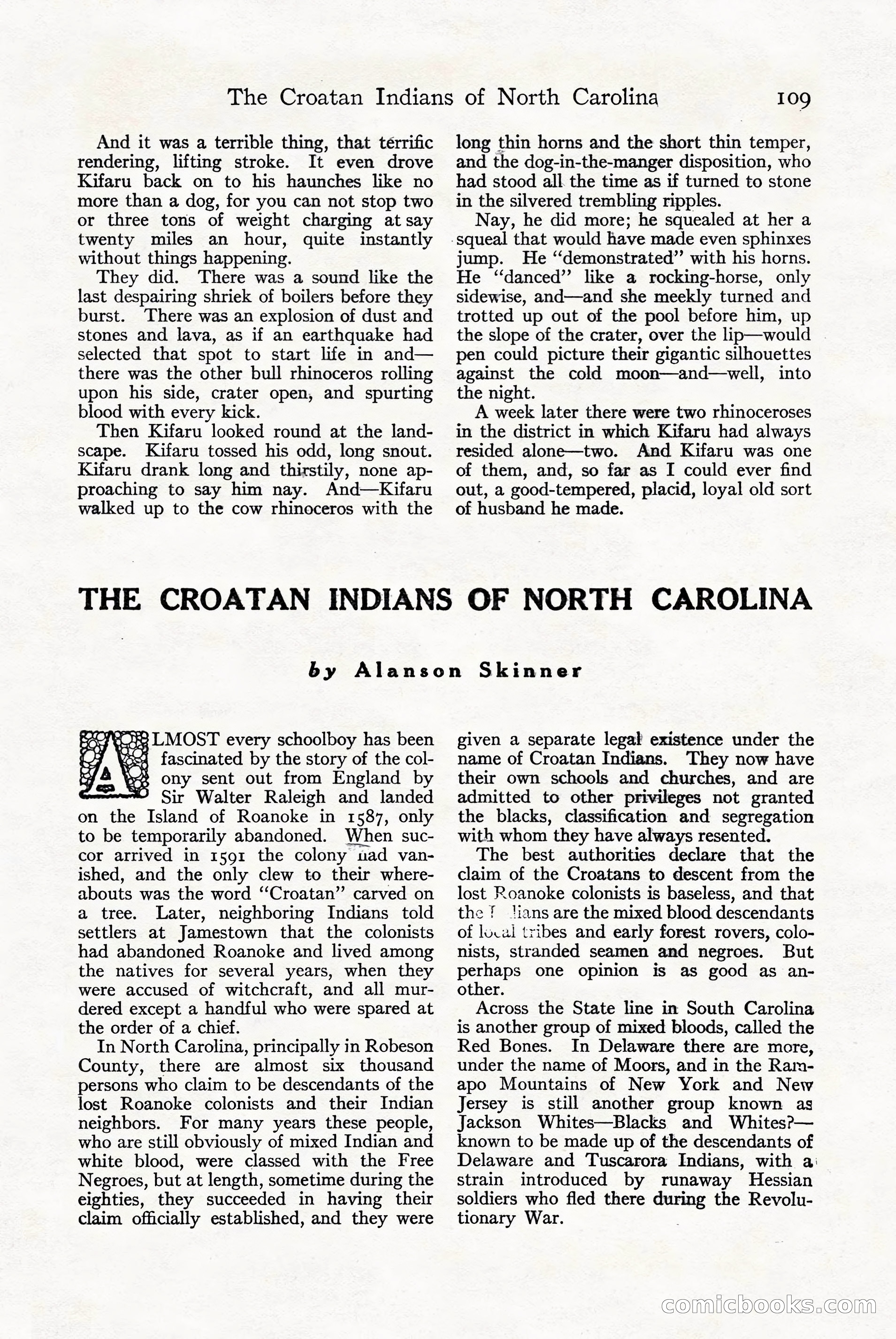 Adventure Magazine Cover — page 111 of 196