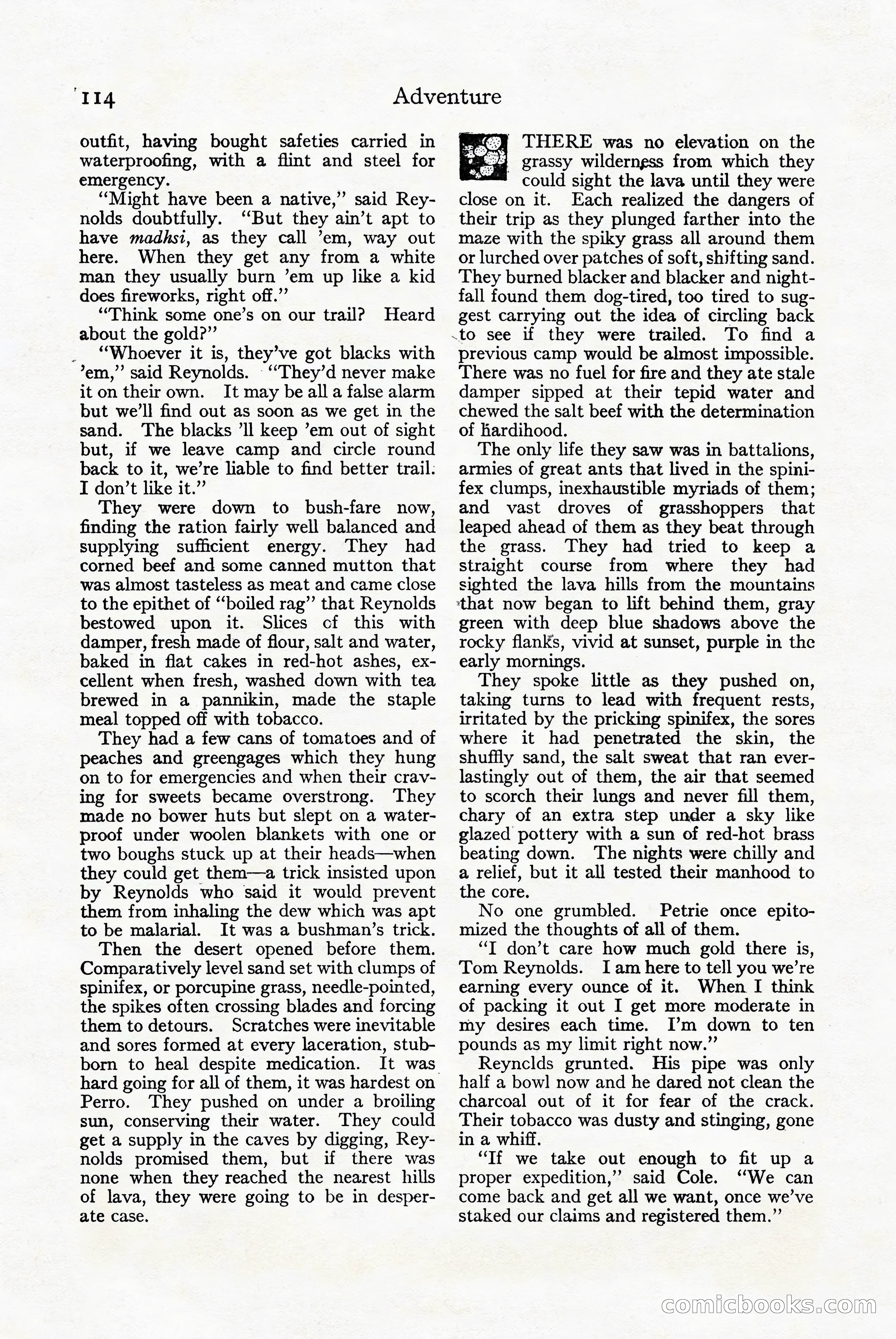 Adventure Magazine Cover — page 116 of 196