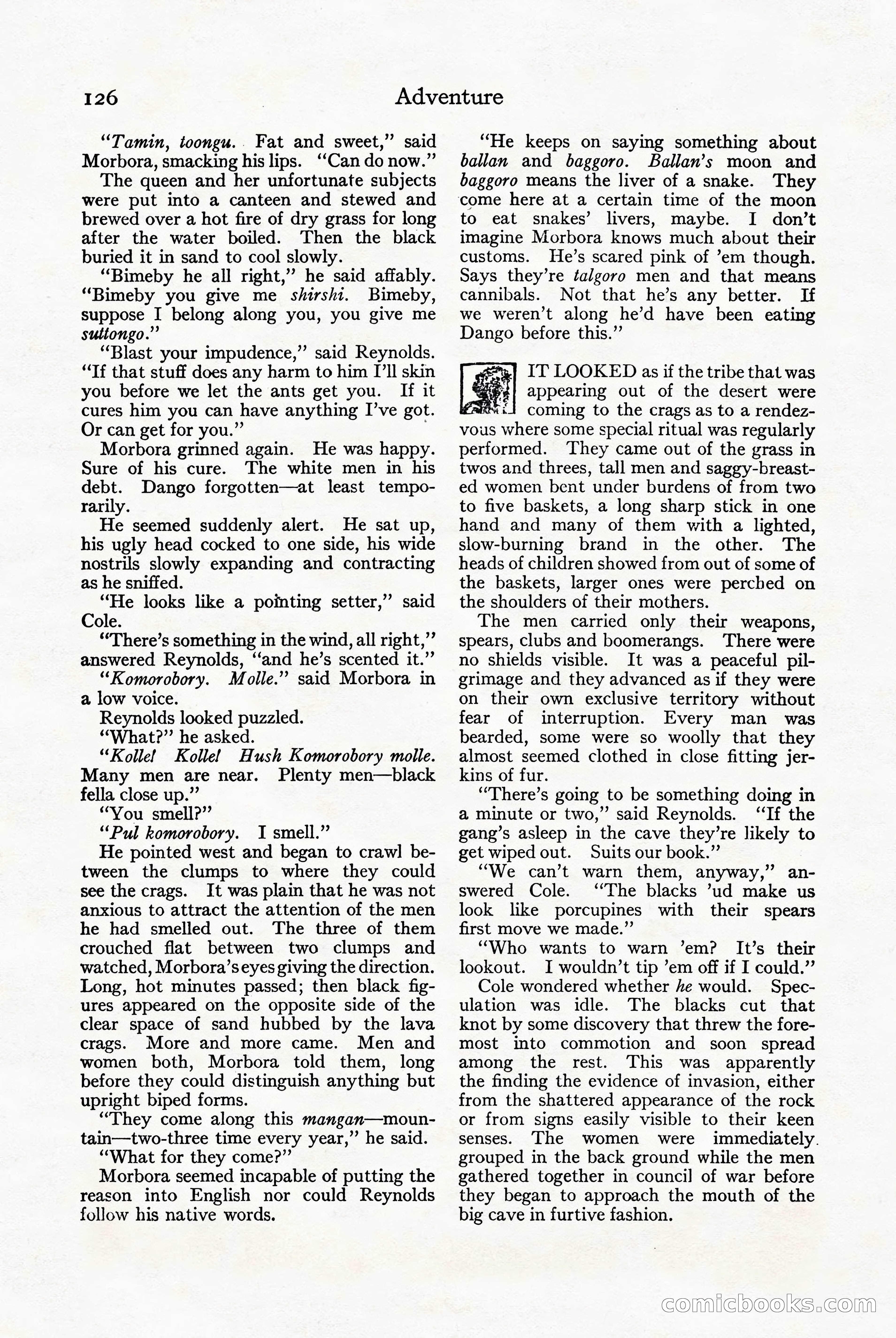 Adventure Magazine Cover — page 128 of 196
