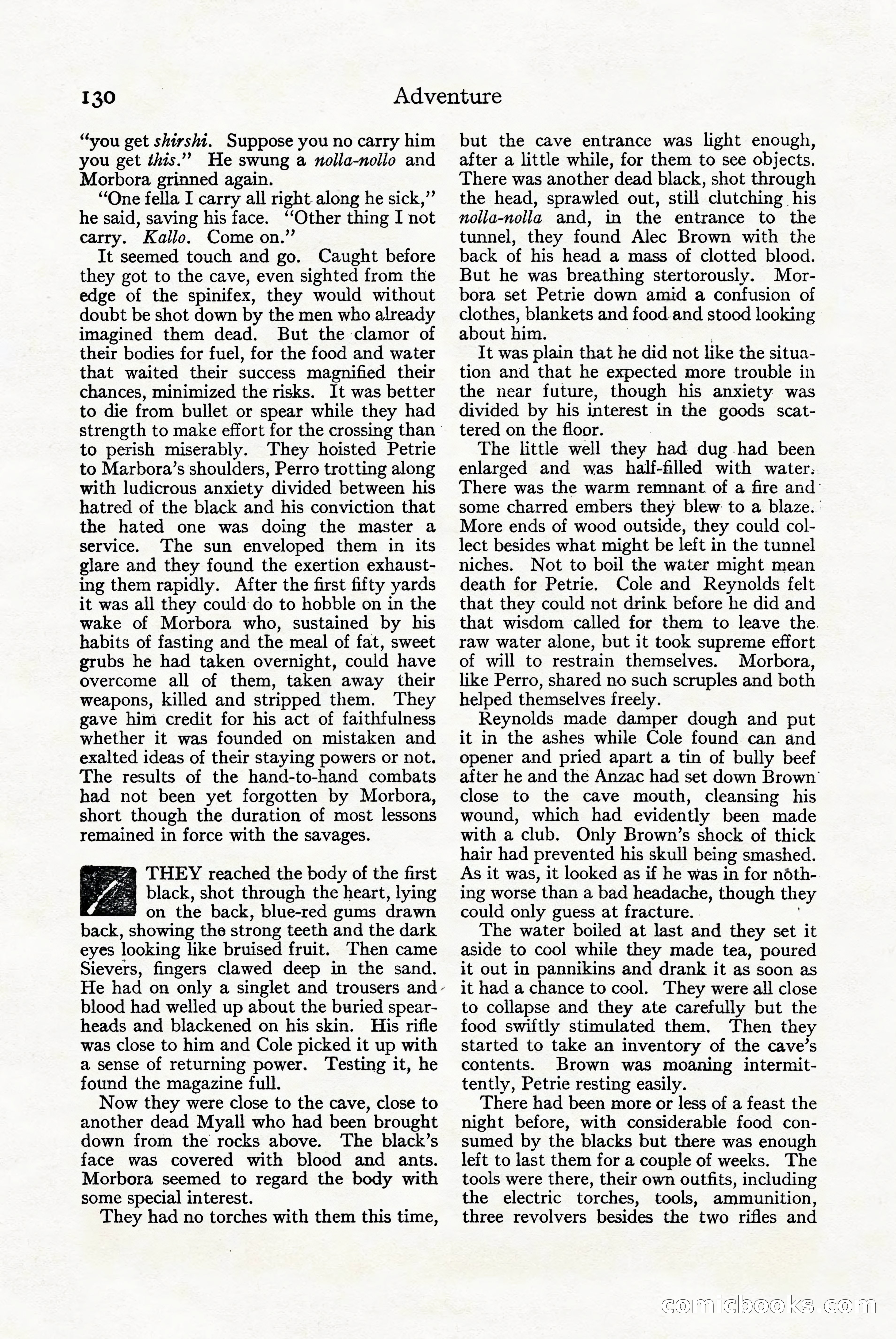 Adventure Magazine Cover — page 132 of 196