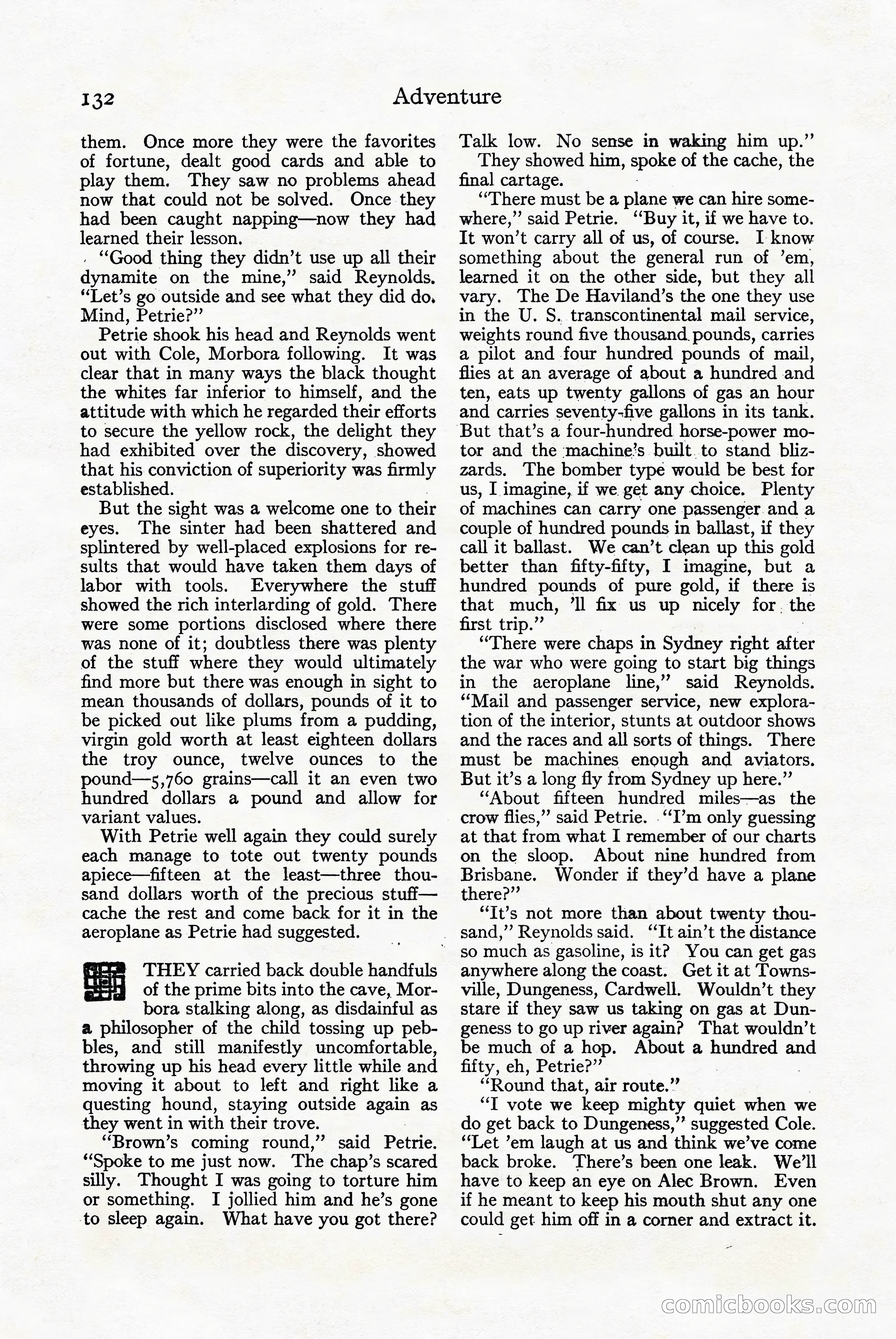 Adventure Magazine Cover — page 134 of 196