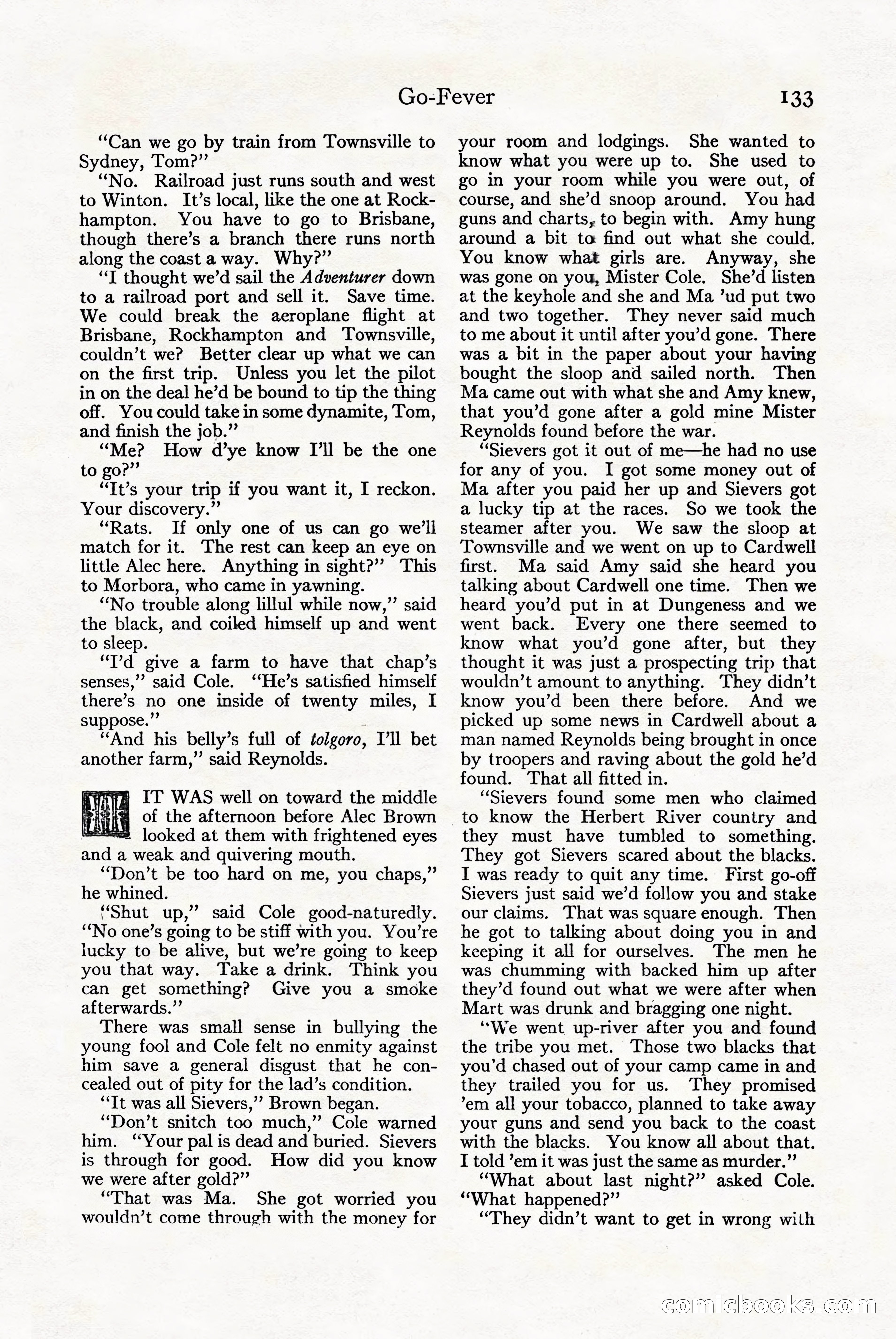 Adventure Magazine Cover — page 135 of 196