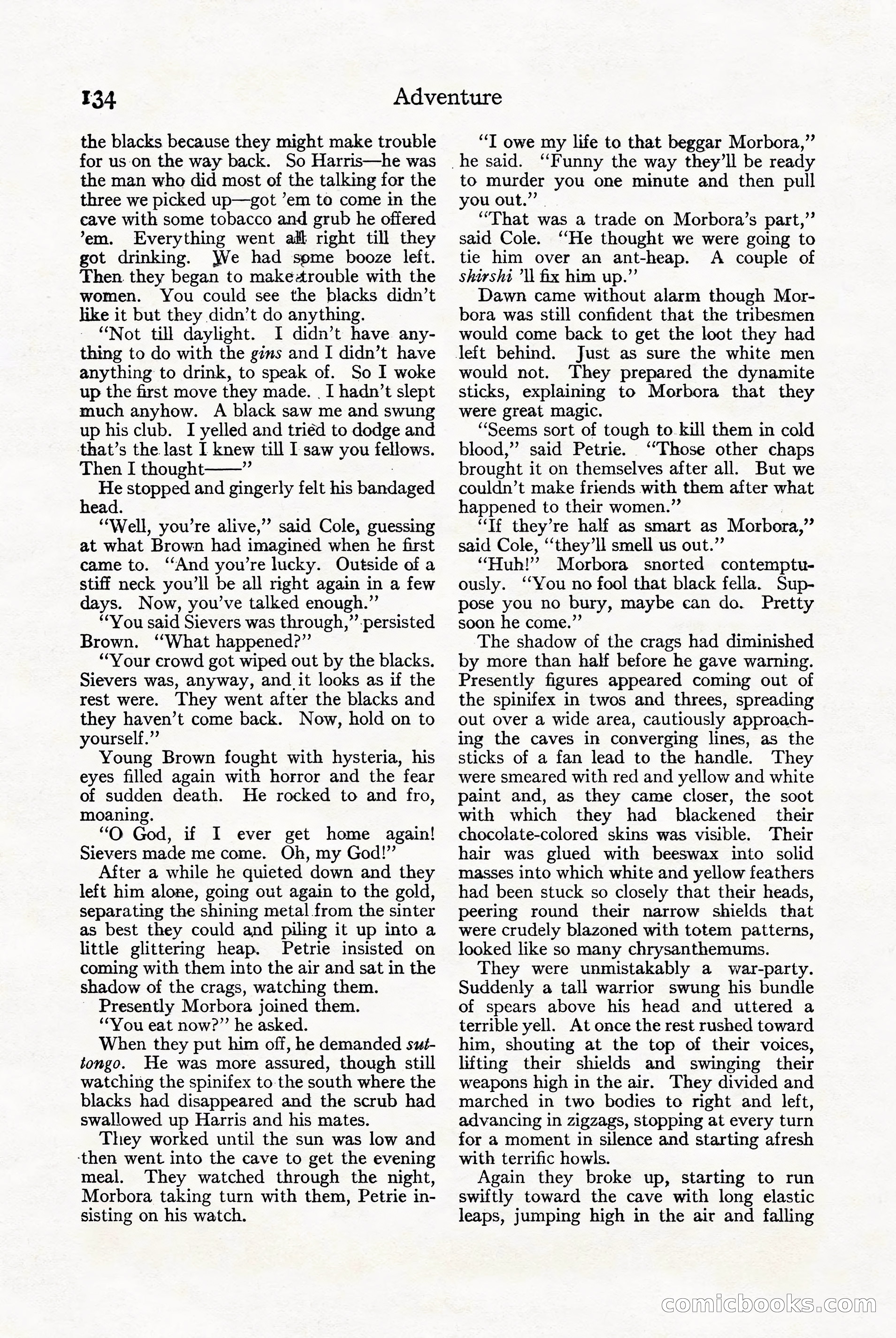 Adventure Magazine Cover — page 136 of 196