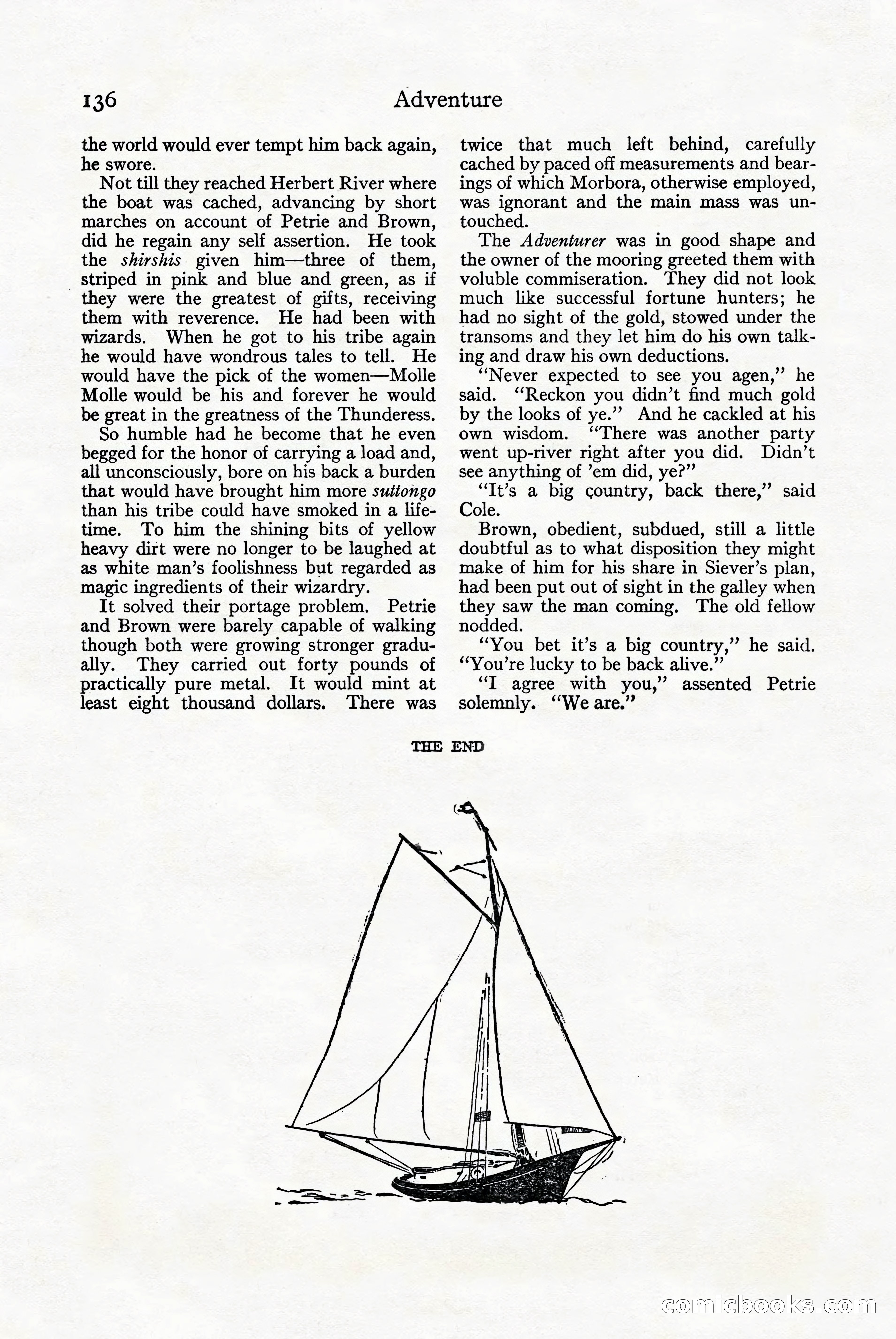 Adventure Magazine Cover — page 138 of 196
