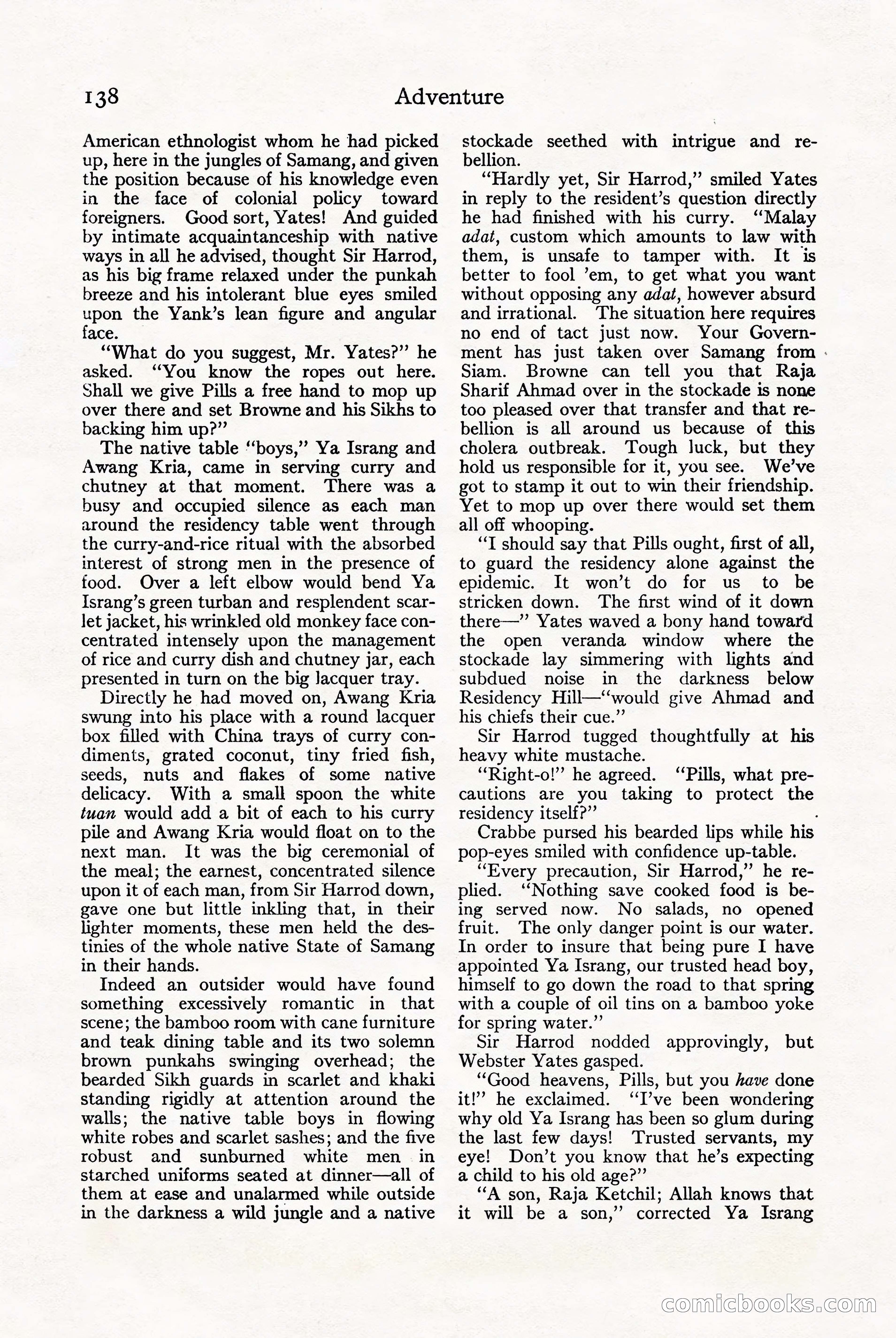 Adventure Magazine Cover — page 140 of 196