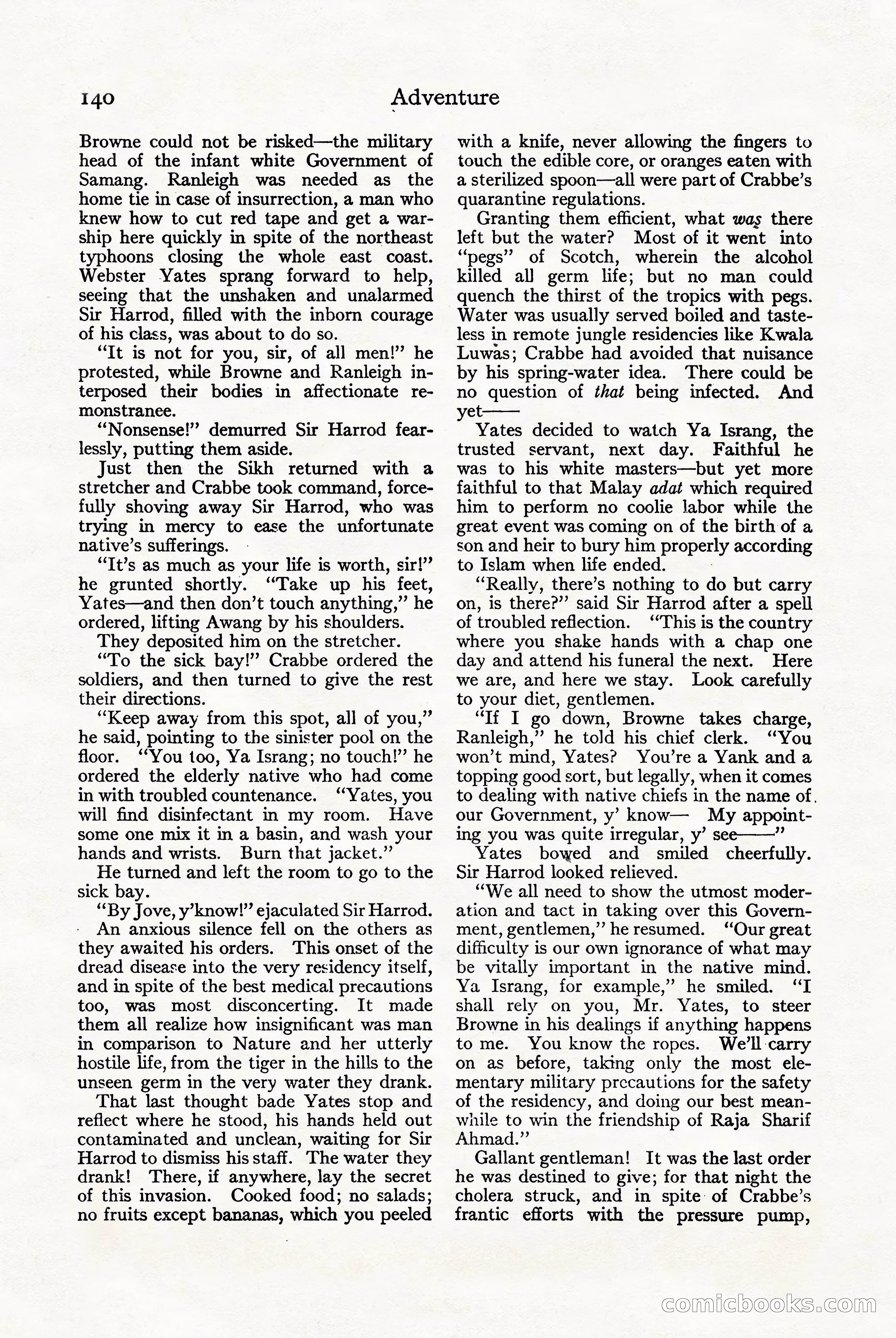 Adventure Magazine Cover — page 142 of 196