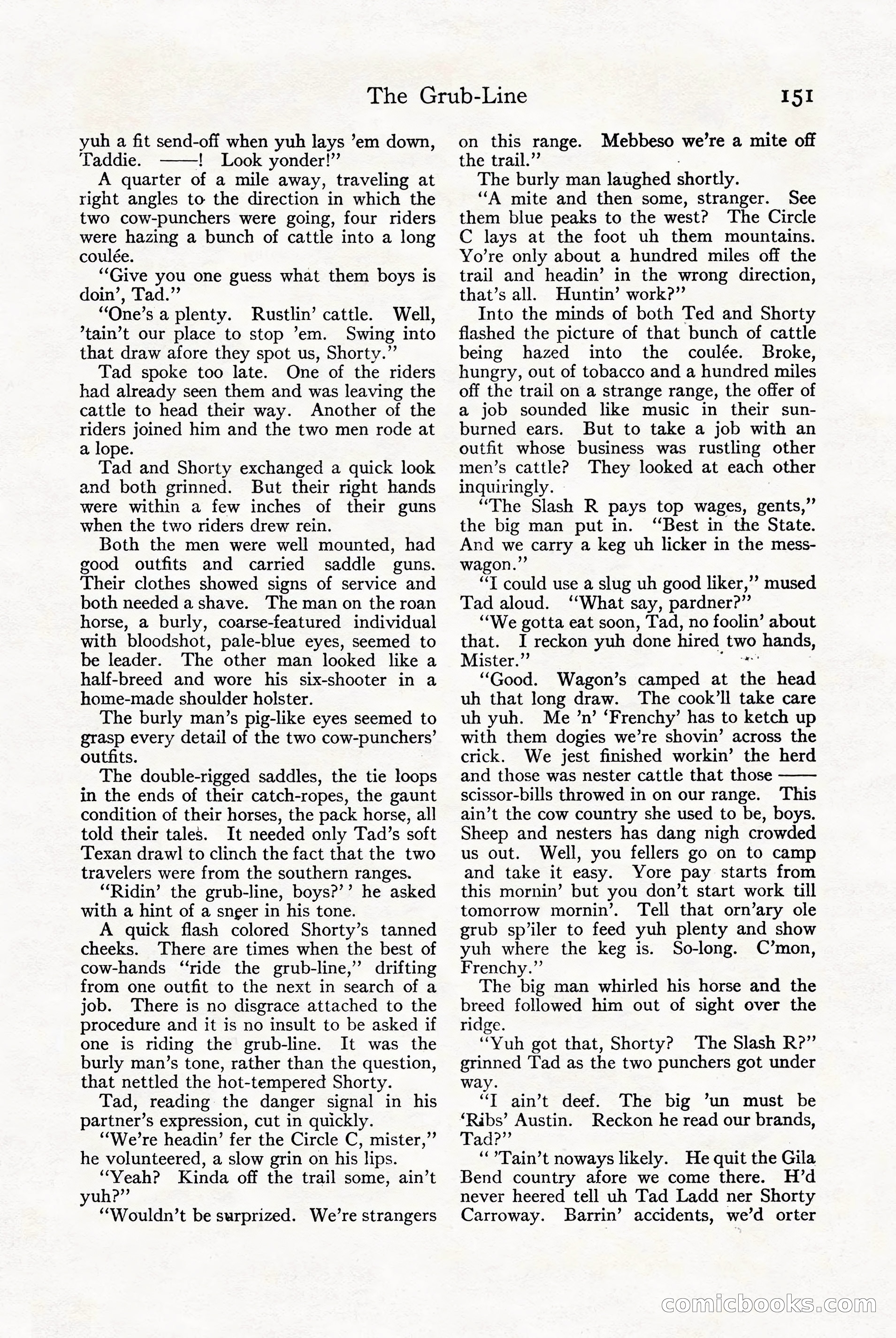 Adventure Magazine Cover — page 153 of 196