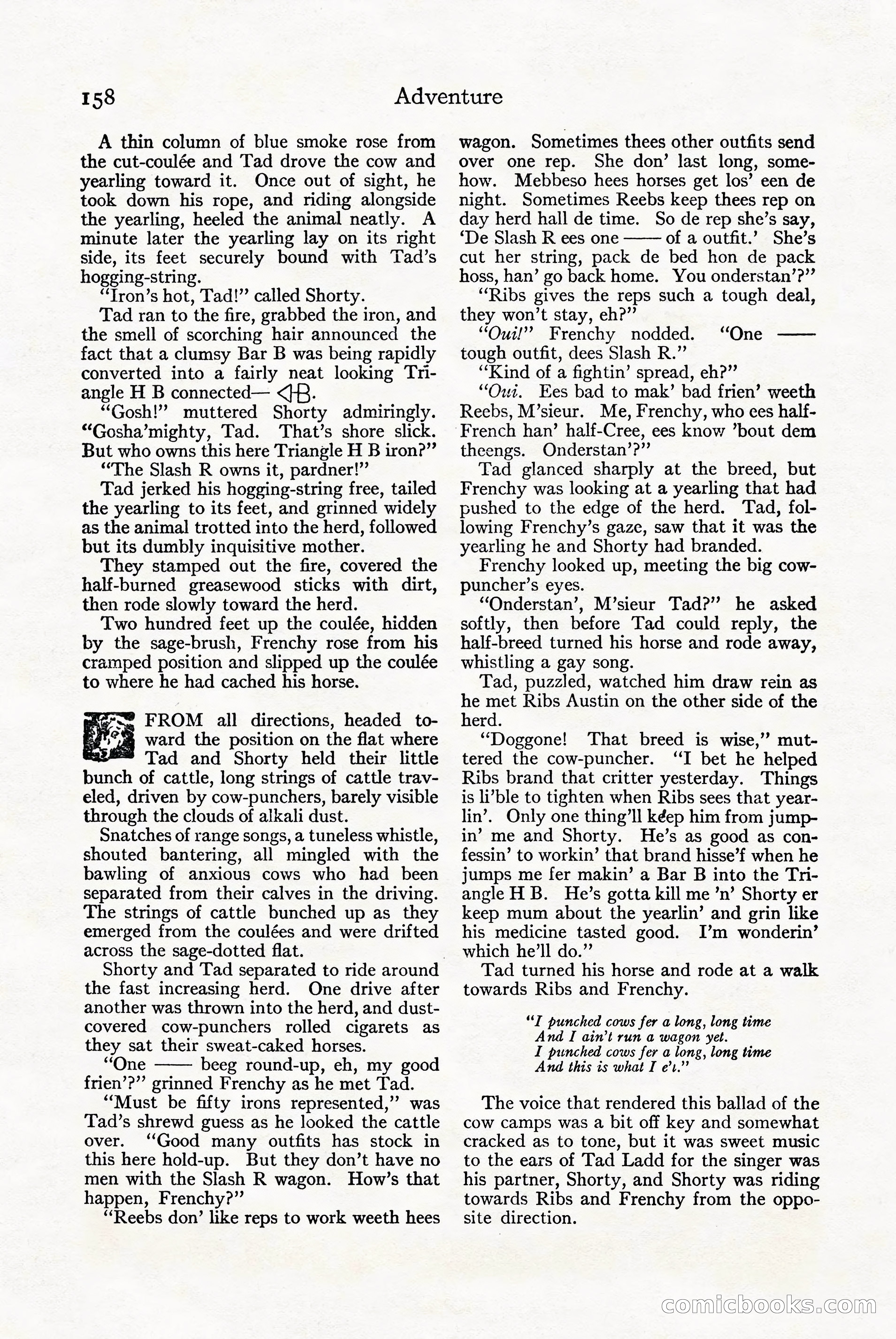 Adventure Magazine Cover — page 160 of 196