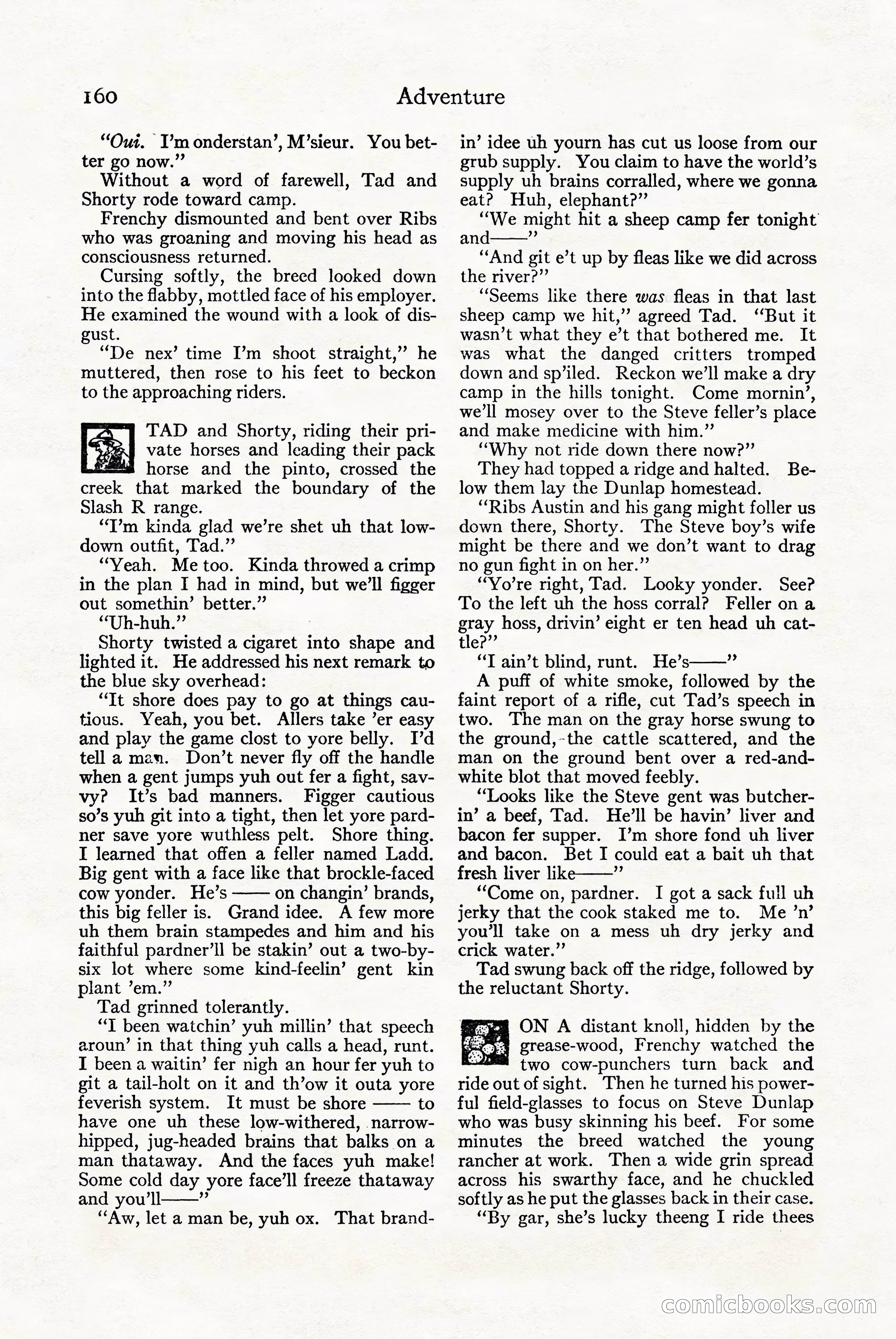 Adventure Magazine Cover — page 162 of 196