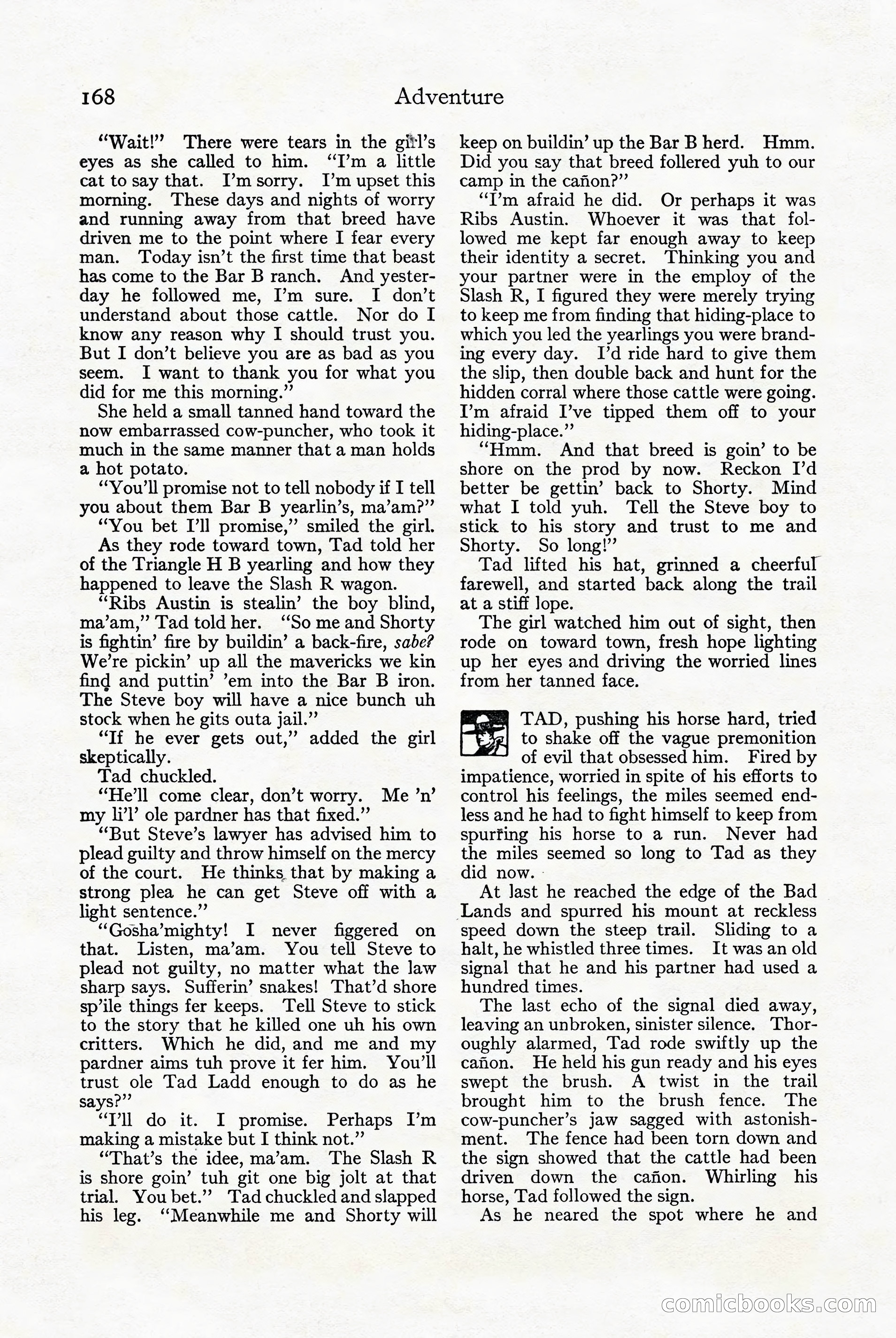 Adventure Magazine Cover — page 170 of 196