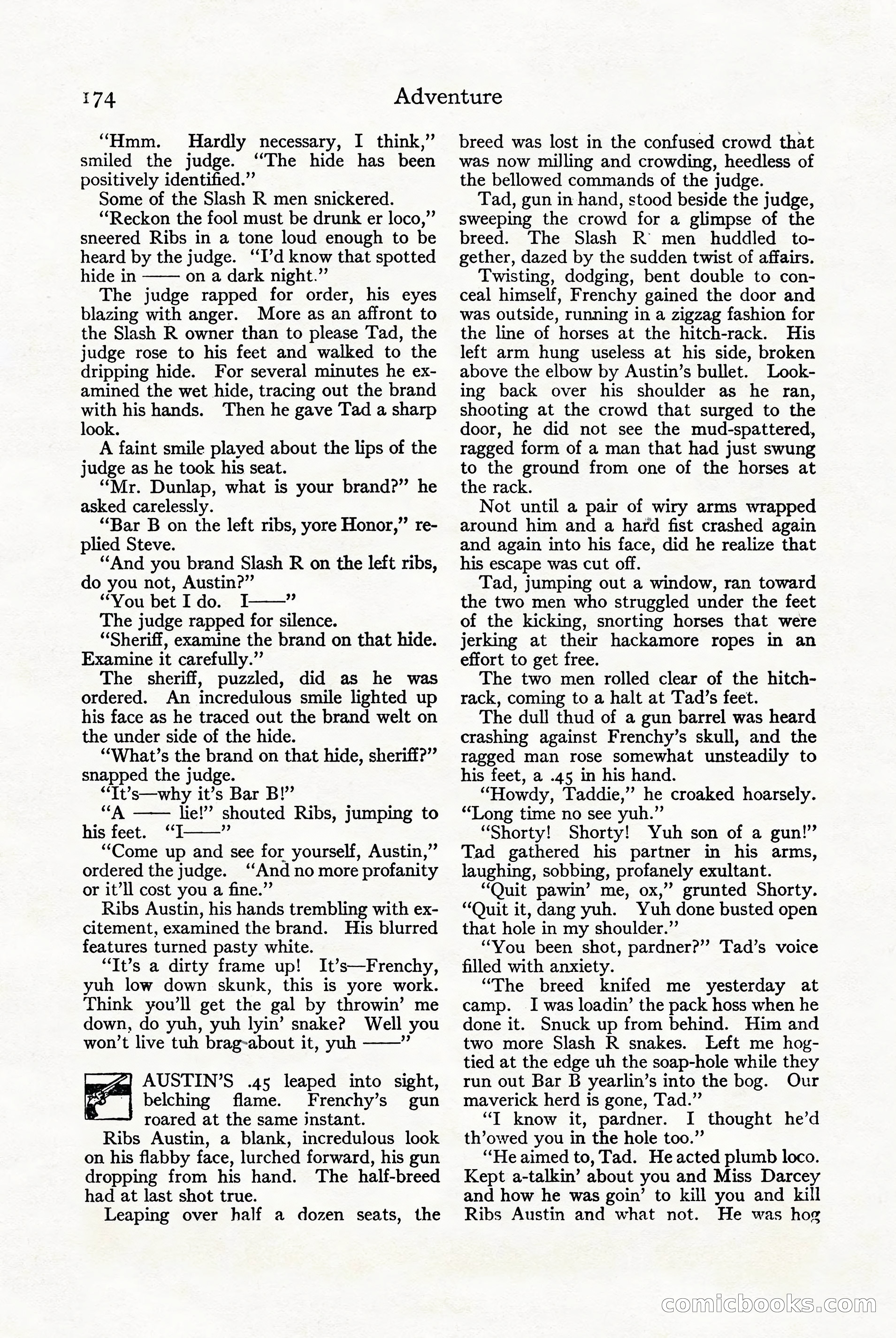 Adventure Magazine Cover — page 176 of 196