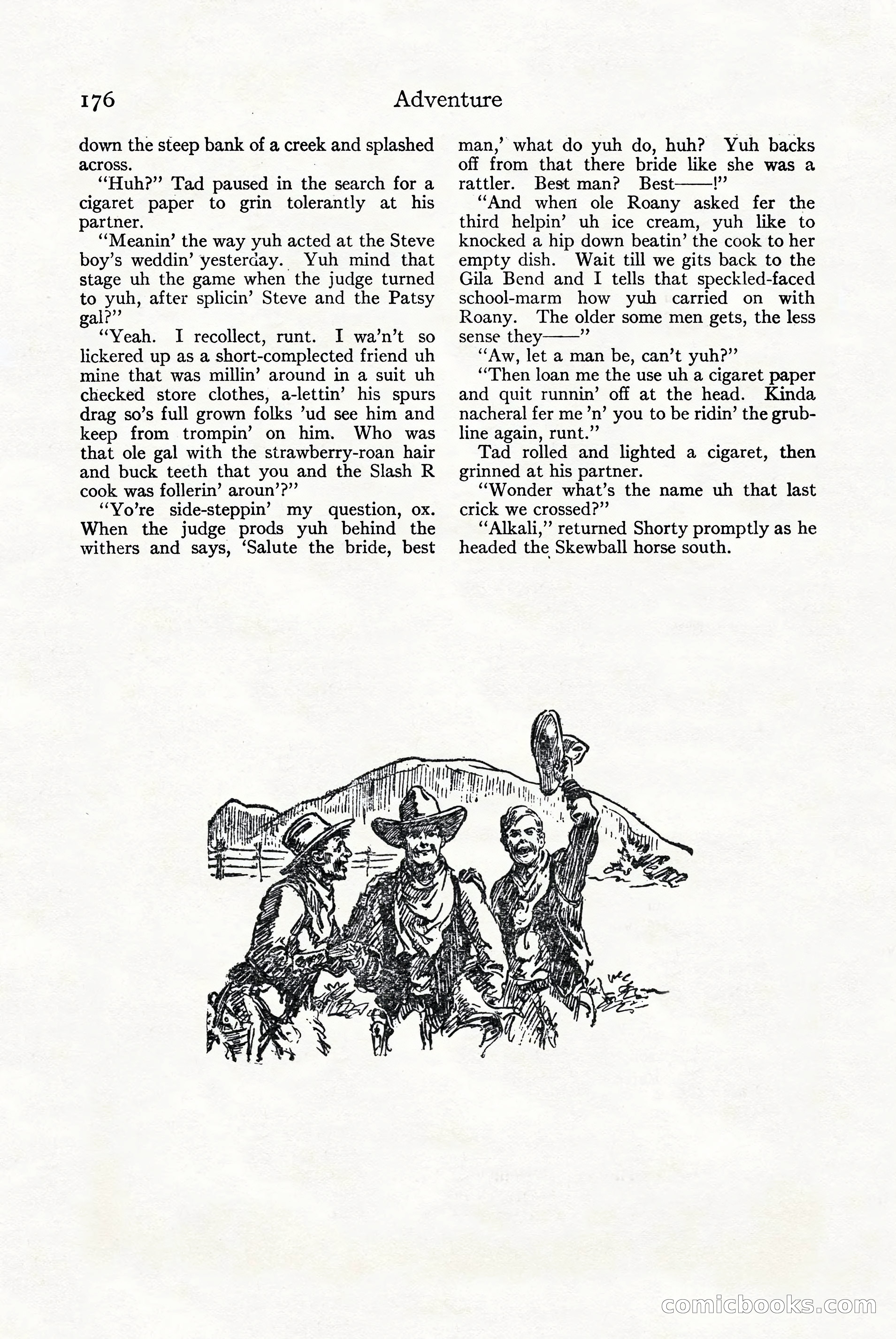 Adventure Magazine Cover — page 178 of 196