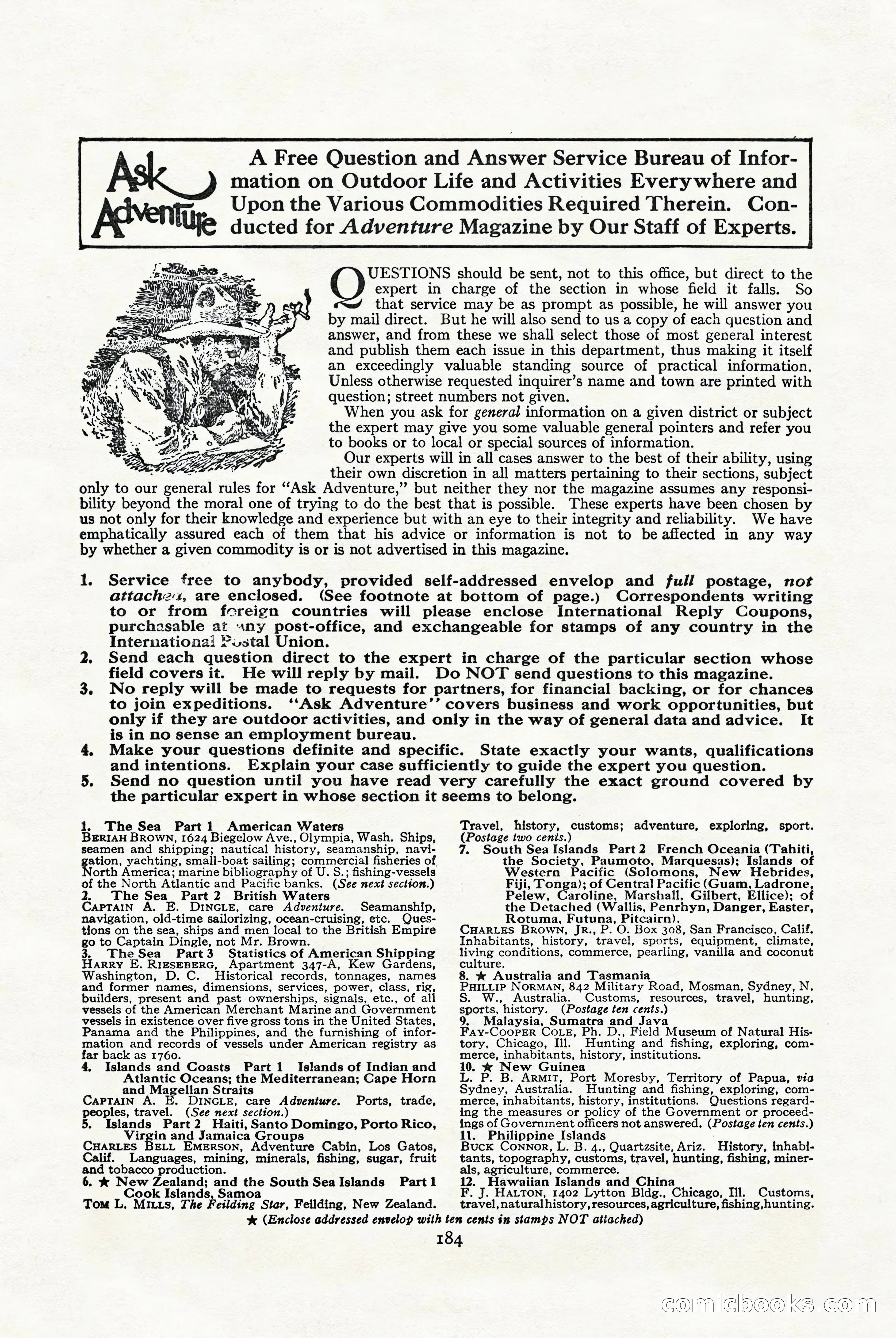 Adventure Magazine Cover — page 186 of 196