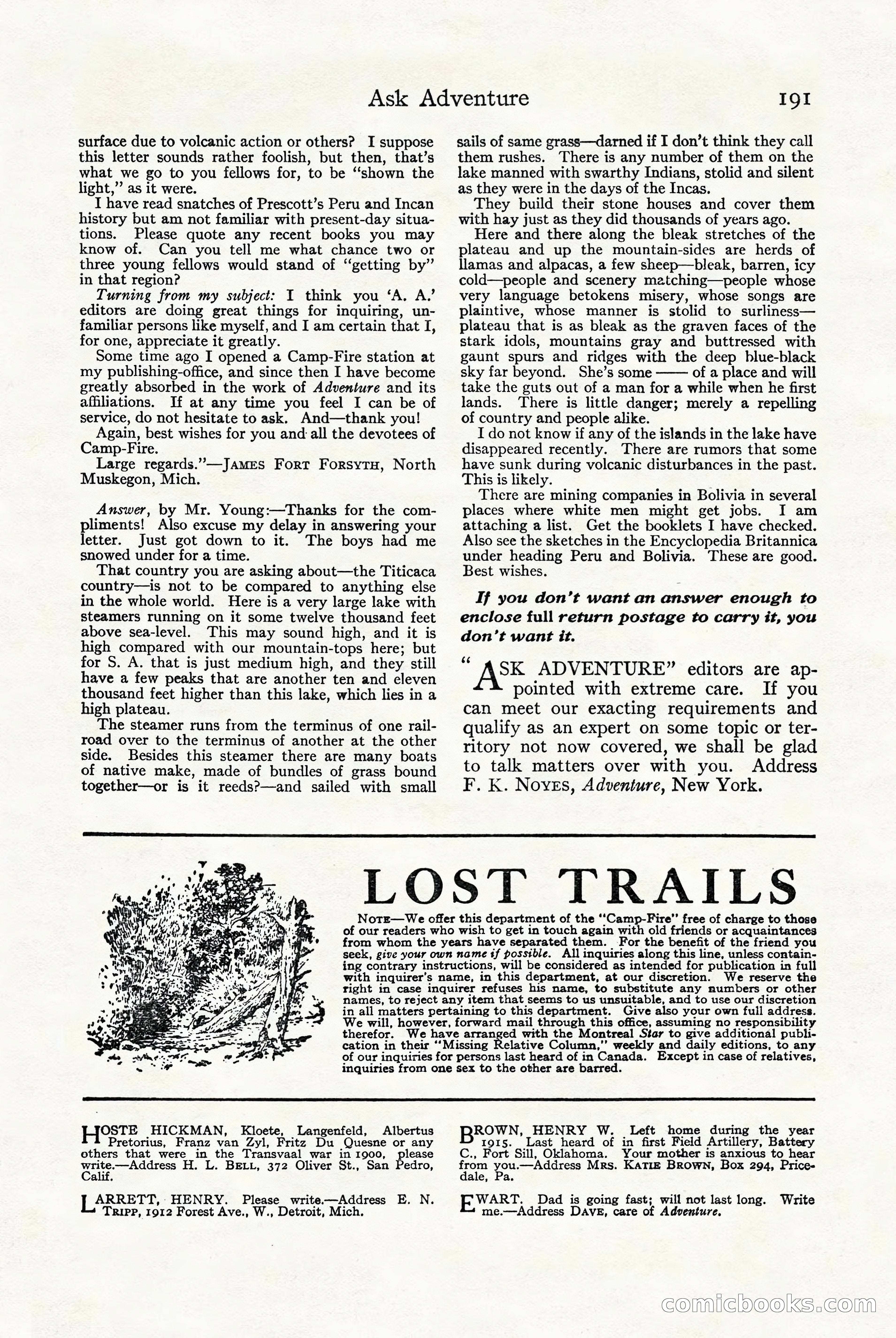 Adventure Magazine Cover — page 193 of 196