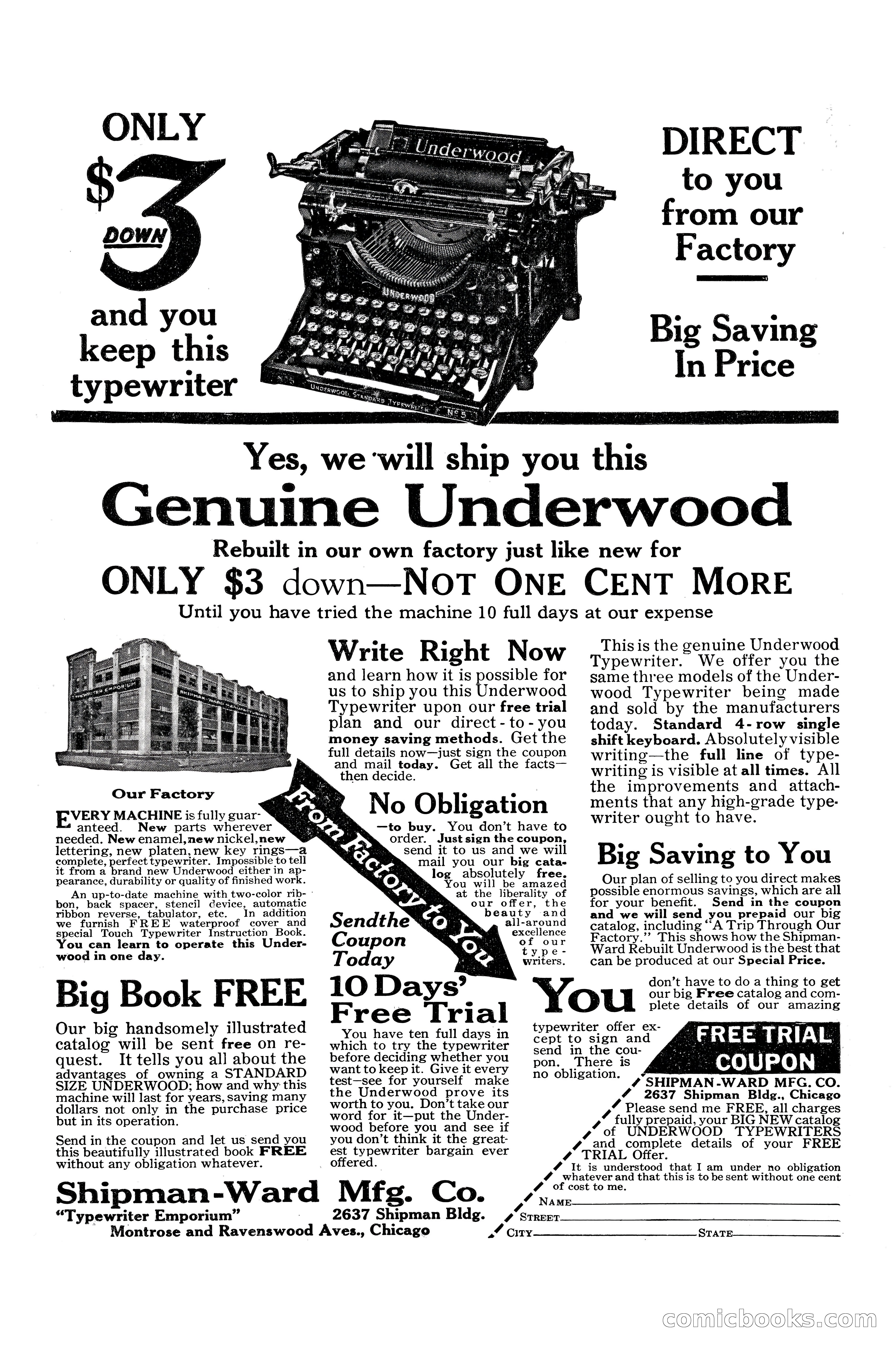 Adventure Magazine Cover, October 30, 1924 — page 2 of 204