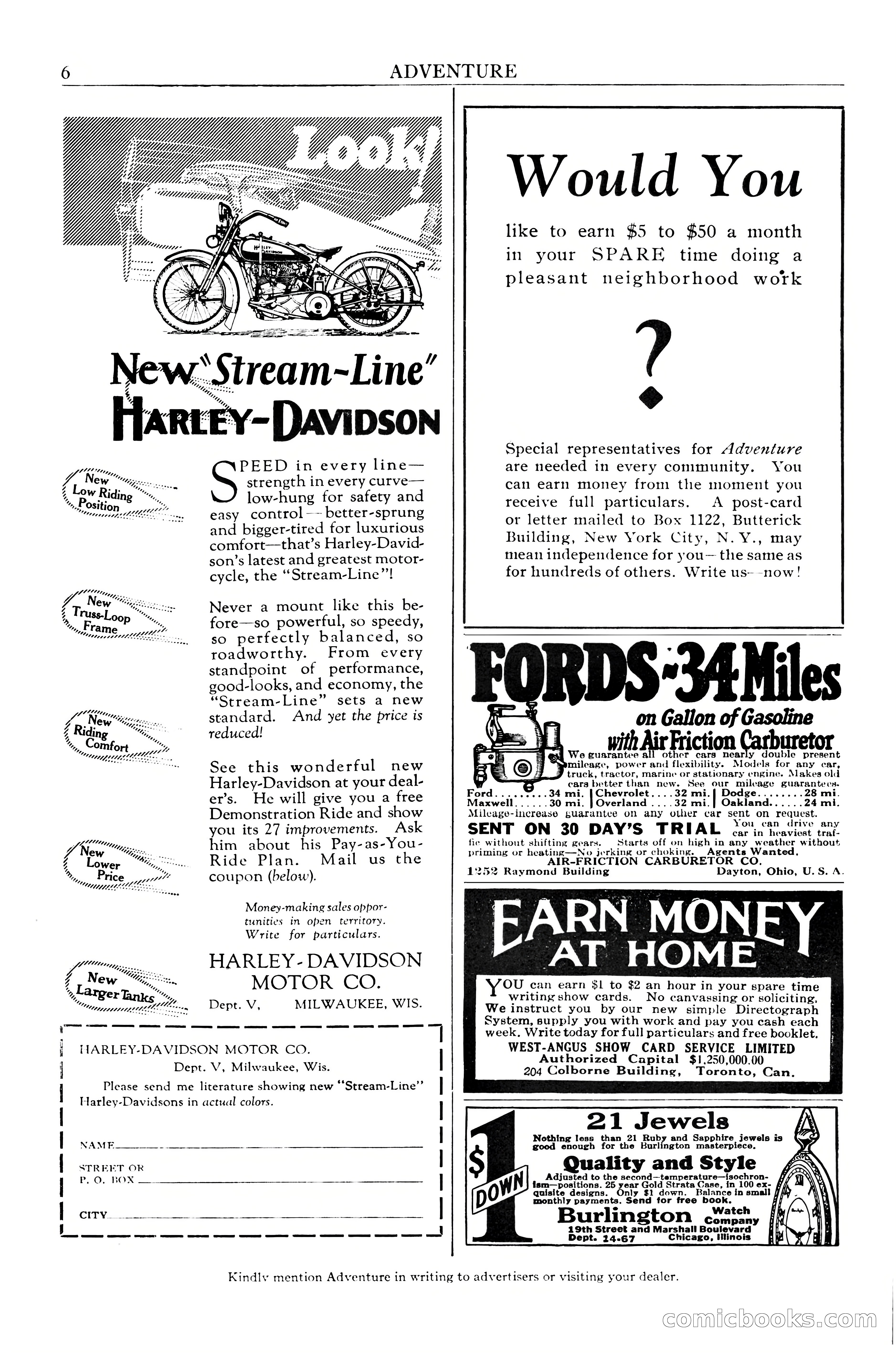 Adventure Magazine Cover, October 30, 1924 — page 8 of 204